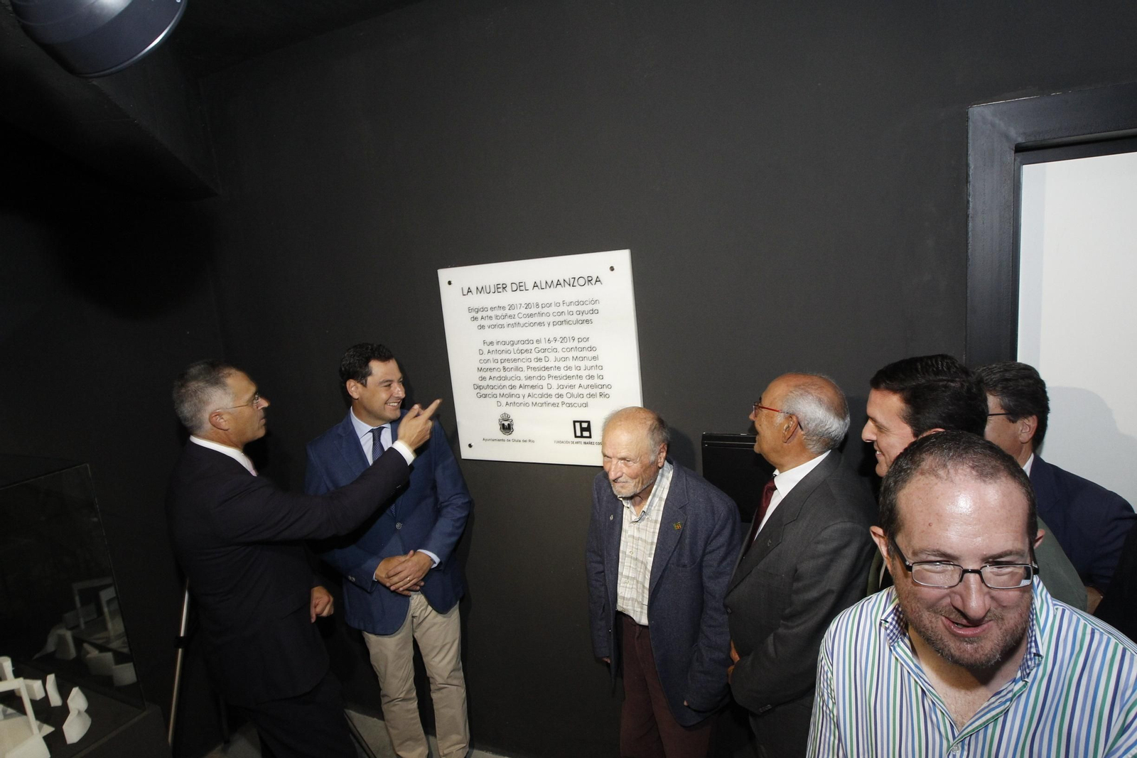 Inauguración escultura 'La Mujer del Almanzora'. Olula del Río