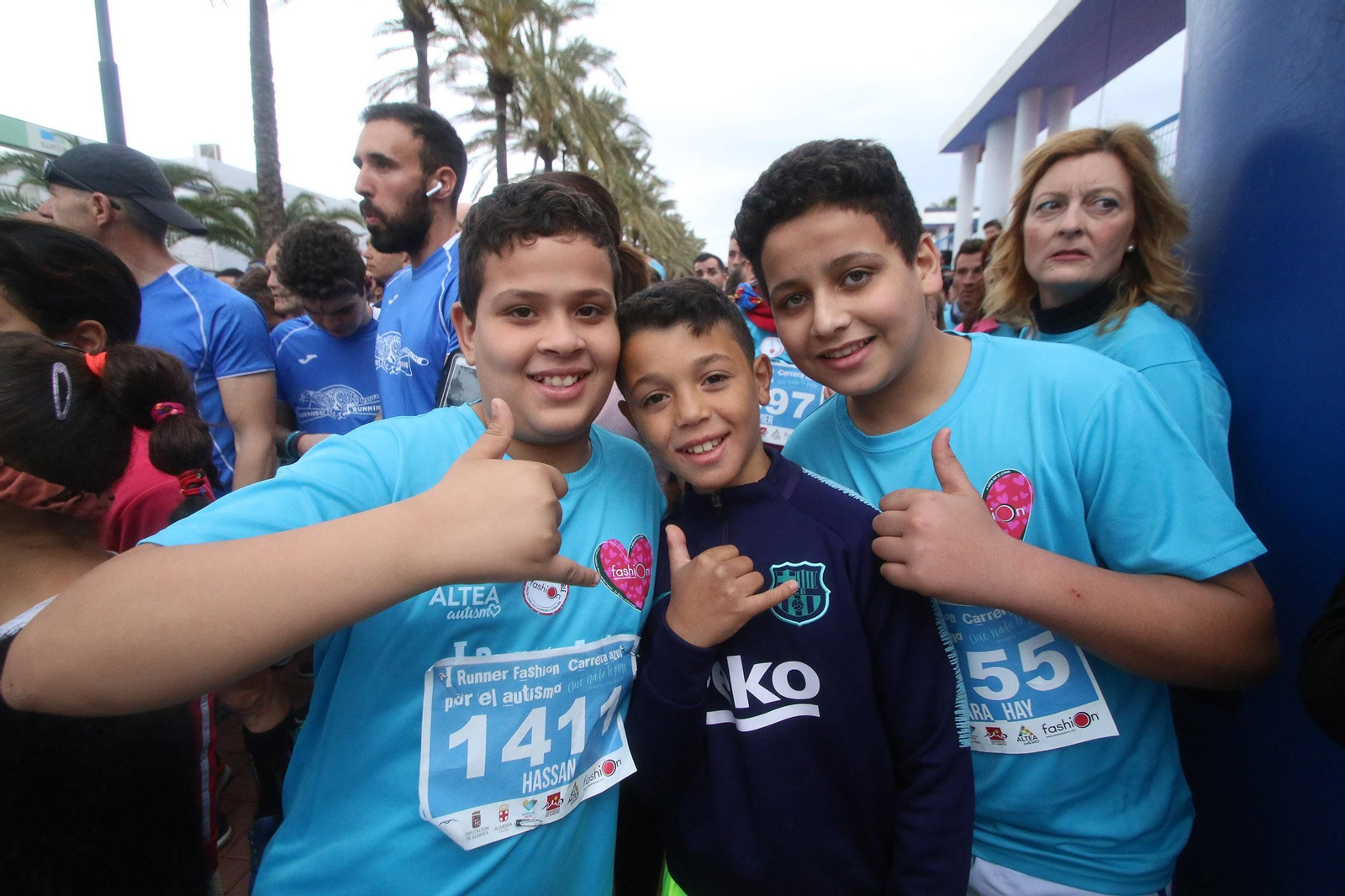 Galería gráfica de la 'RUNNER FASHION CARRERA AZUL POR EL AUTISMO'