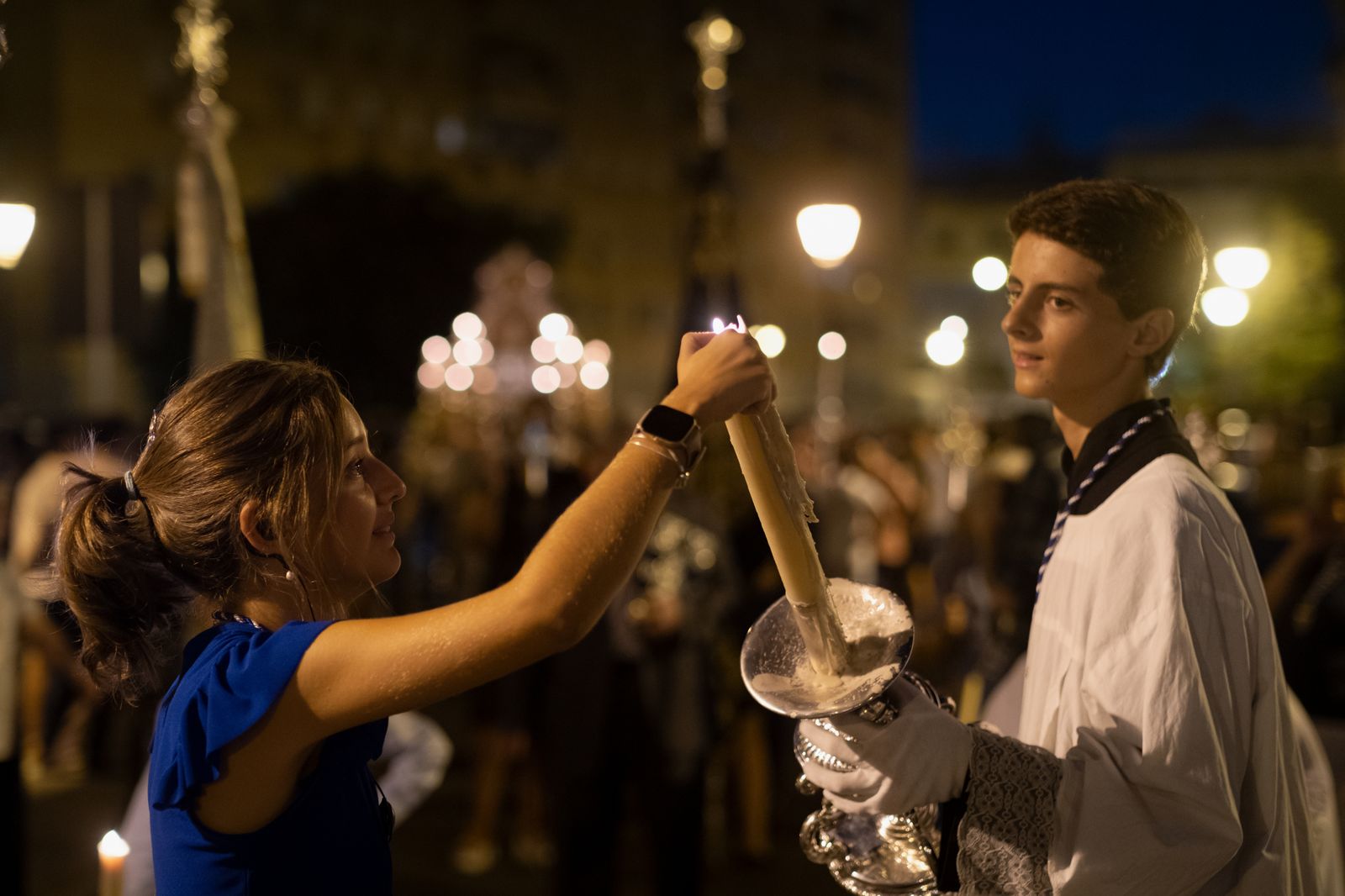 Las imágenes de la procesión de la Virgen del Juncal