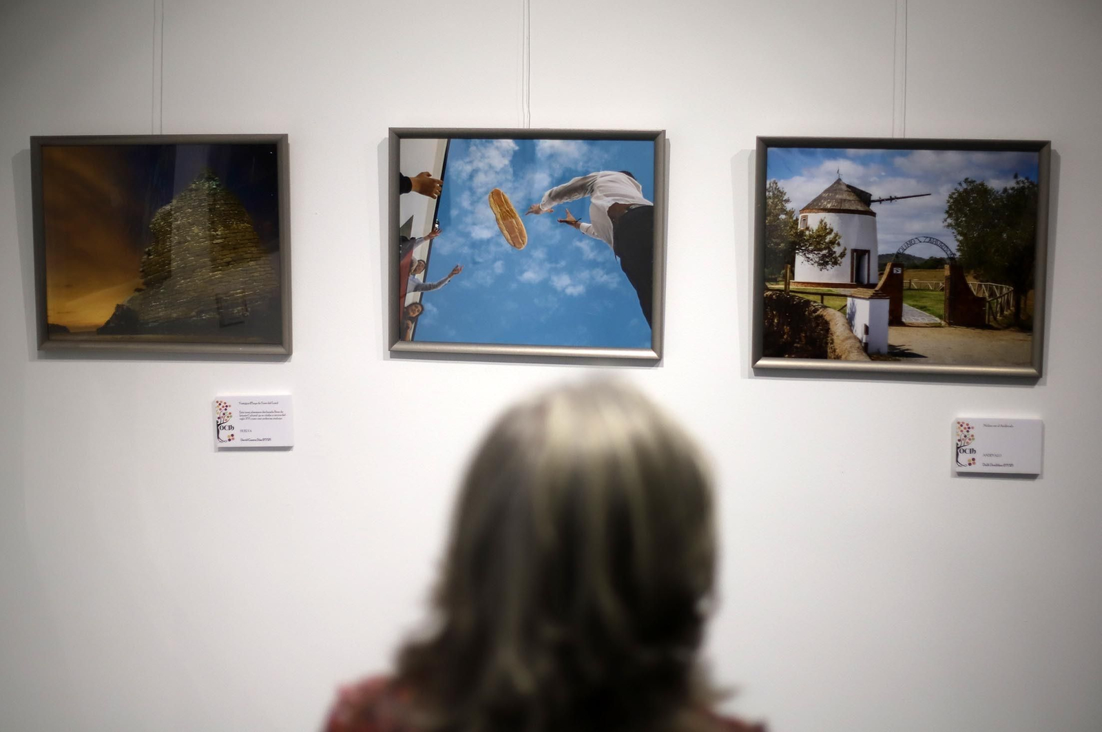 Imágenes de la exposición "Patrimonio de Huelva y Provincia", en el Centro Cultural "José Luis García Palacios" de la Fundación Caja Rural del Sur