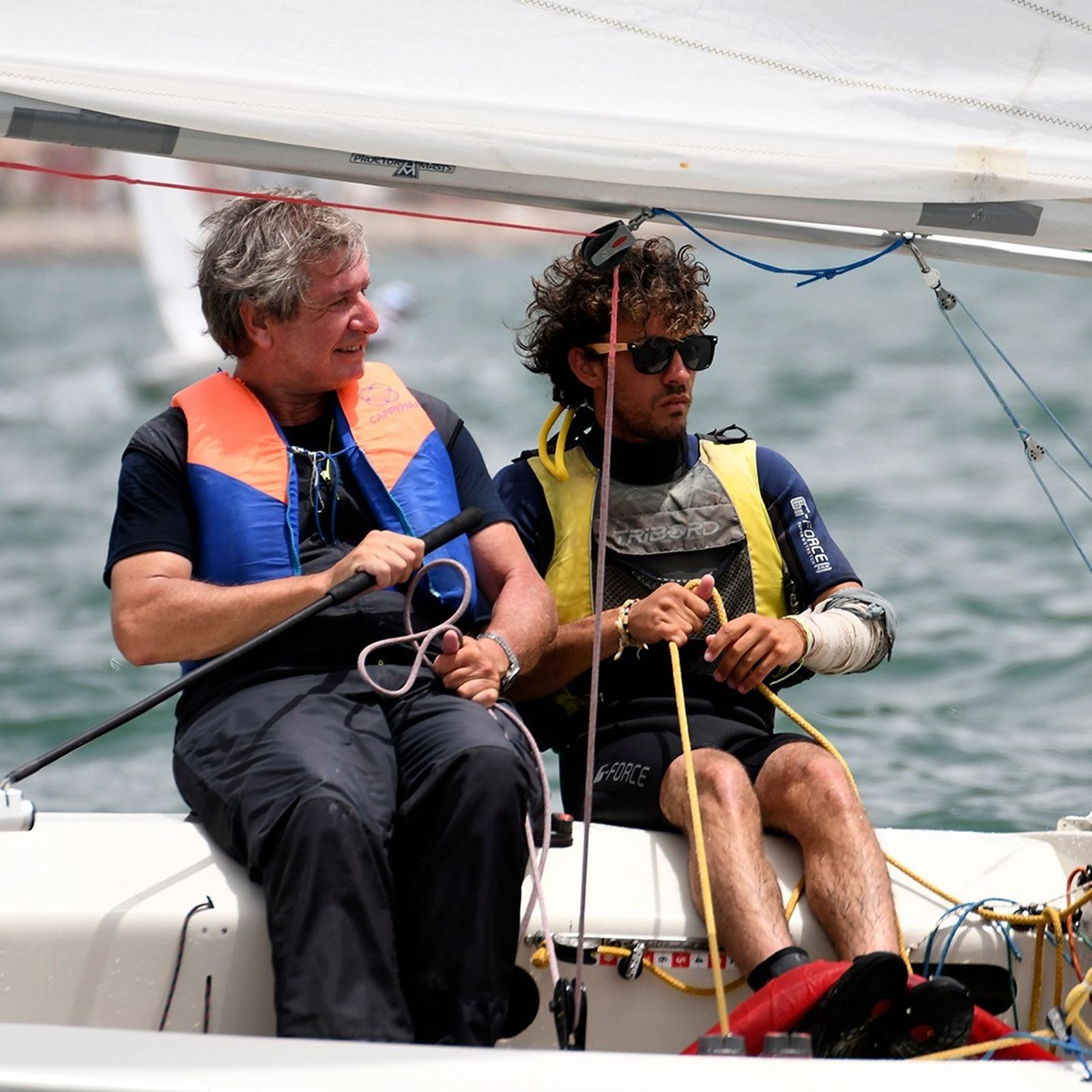 Ricardo Rubio y José María Garrido.