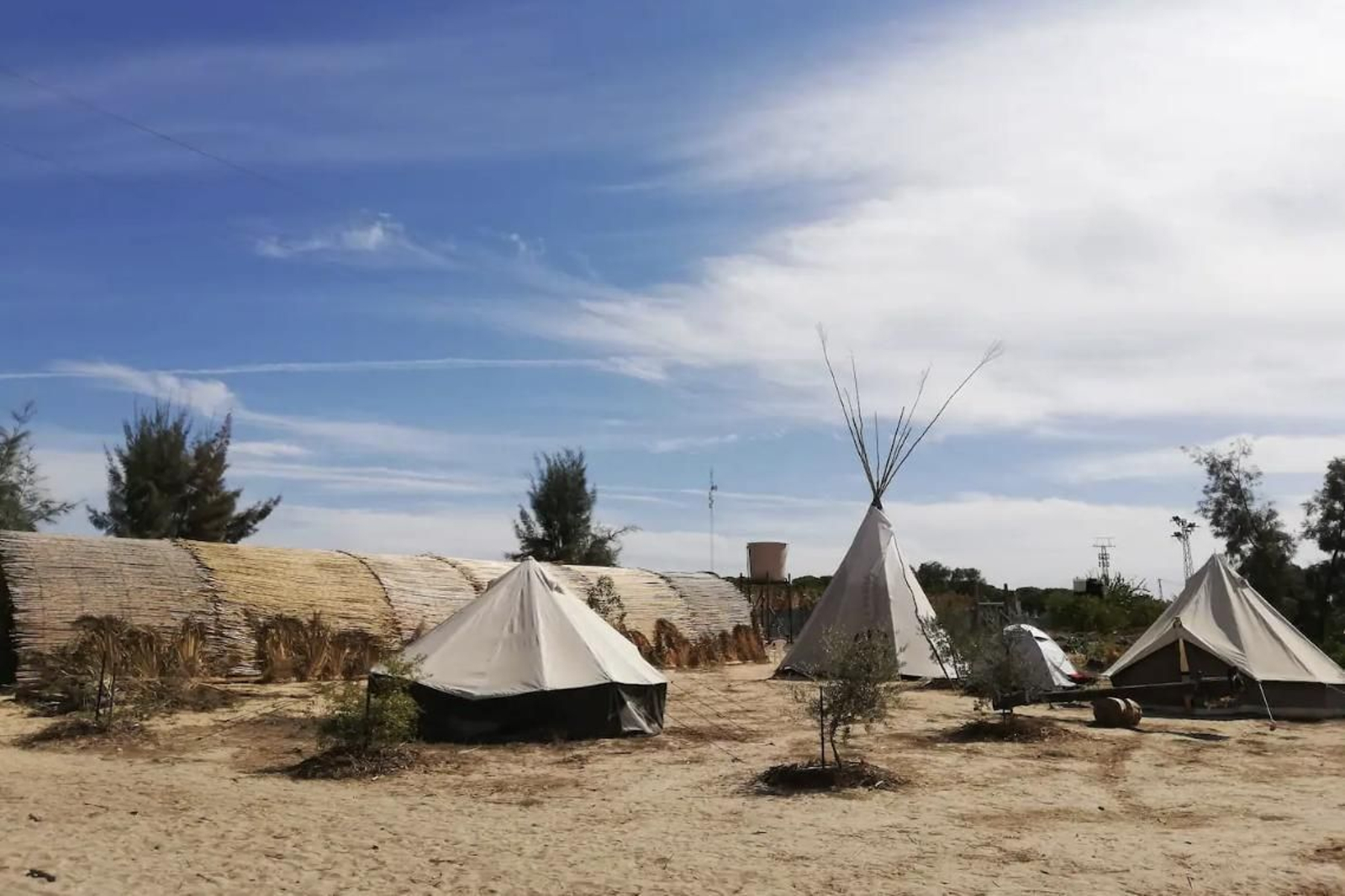 Descubre esta aldea ecológica en Huelva donde podrás alojarte en tipis Descubre esta aldea ecológica en Huelva donde podrás alojarte en tipis