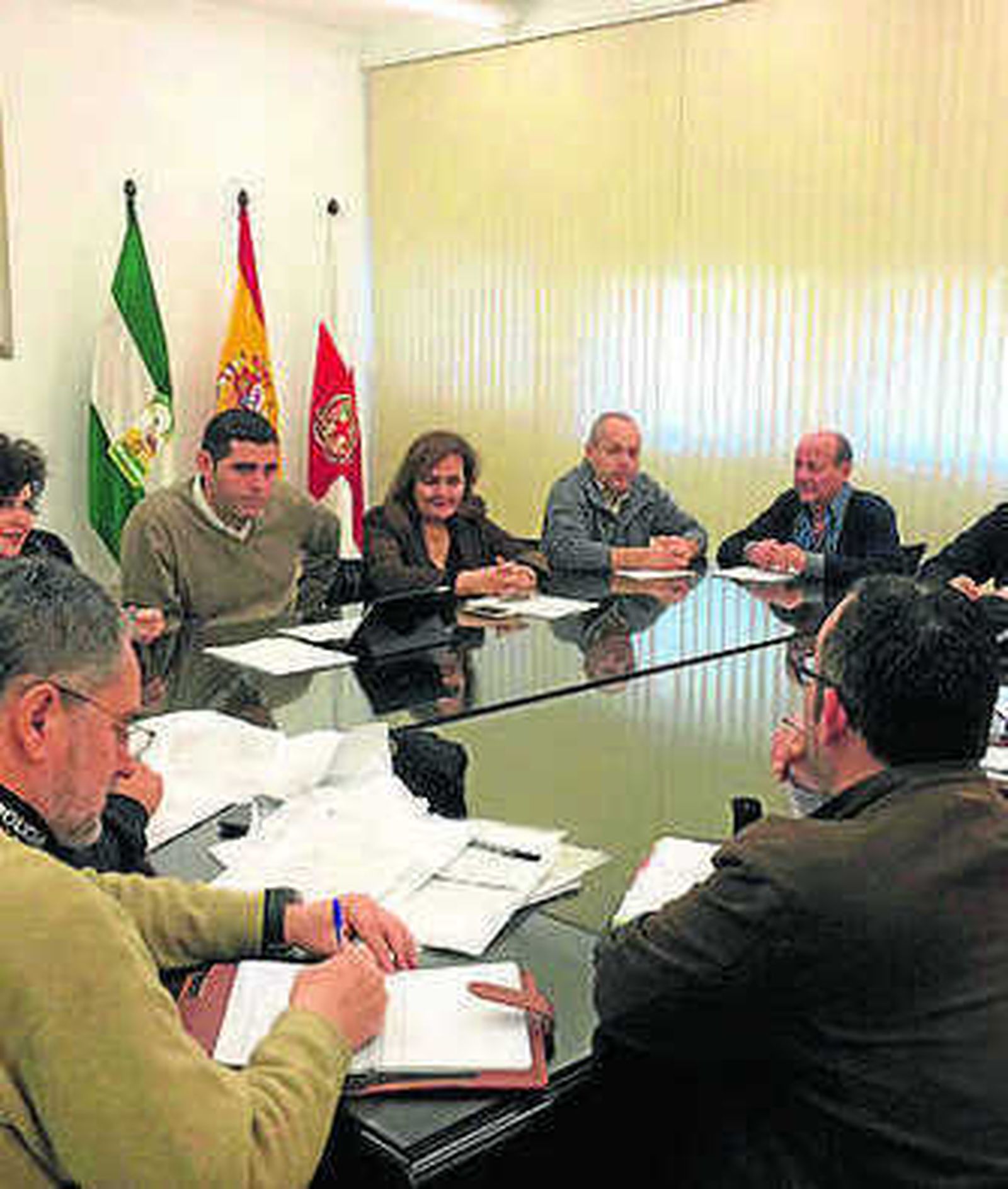 Reunión preparativa de áreas.