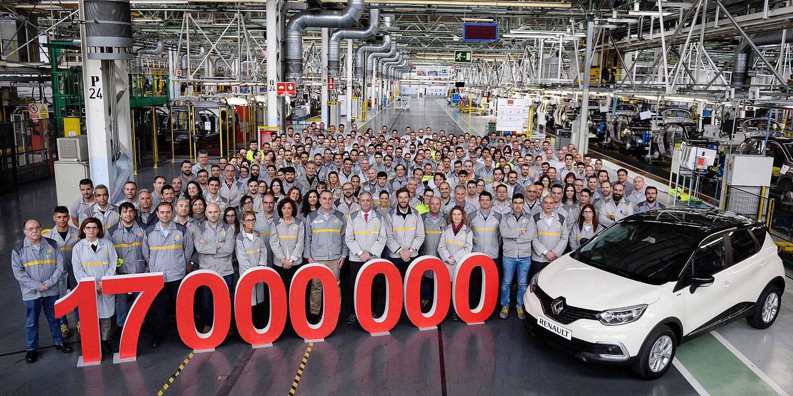 Andalucía, protagonista en los 17 millones de Renault fabricados en España