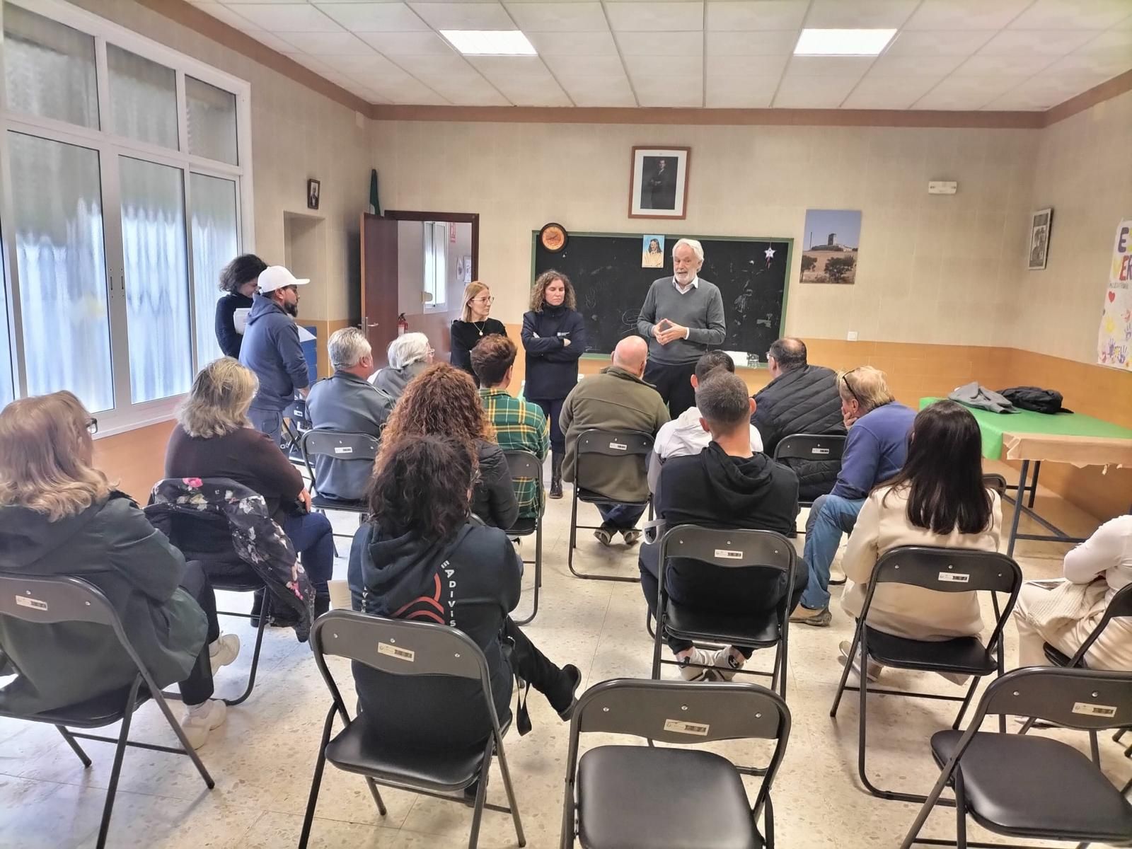 Reunión de asesoramiento sobre las ayudas a las personas afectadas por el temporal.