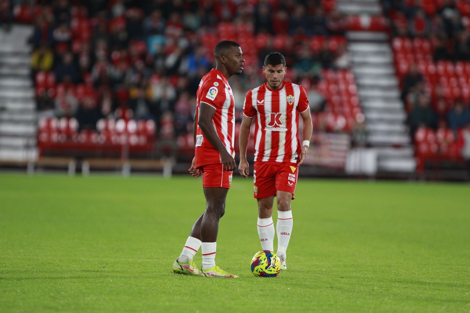 Imágenes del partido de fútbol amistoso U.D. Almería-Lazio