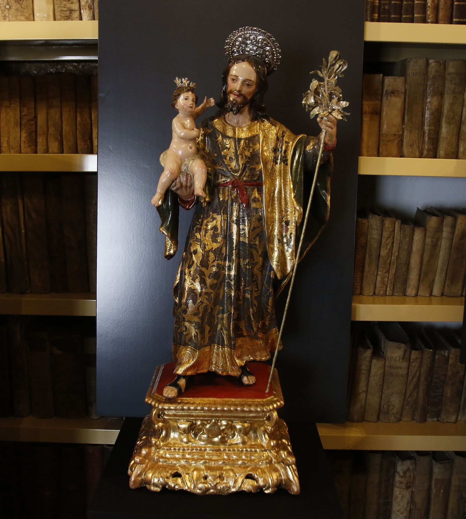 Exposición de San José en el Santo Angel