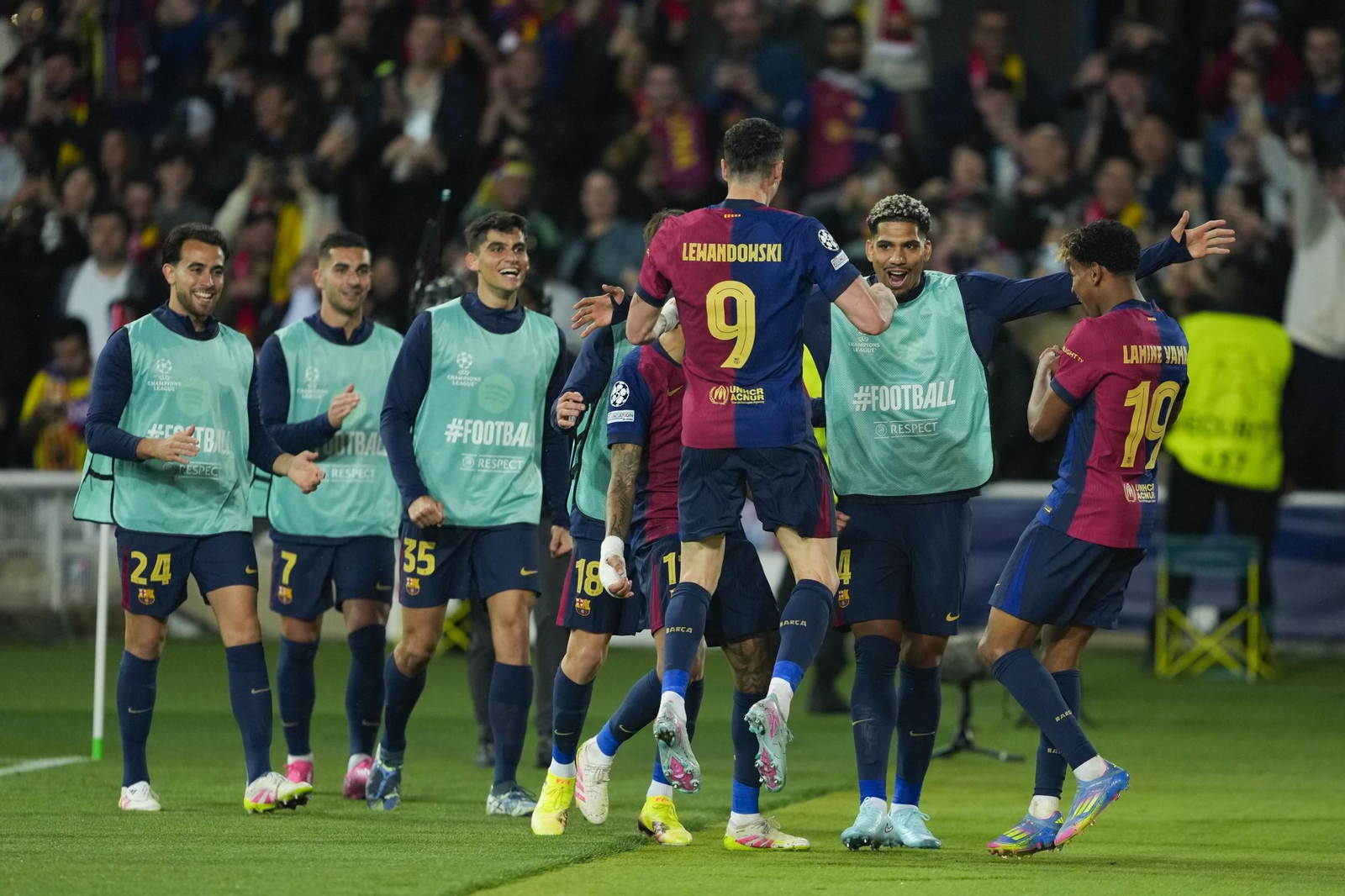 Las mejores fotos del Barcelona - Borussia Dortmund