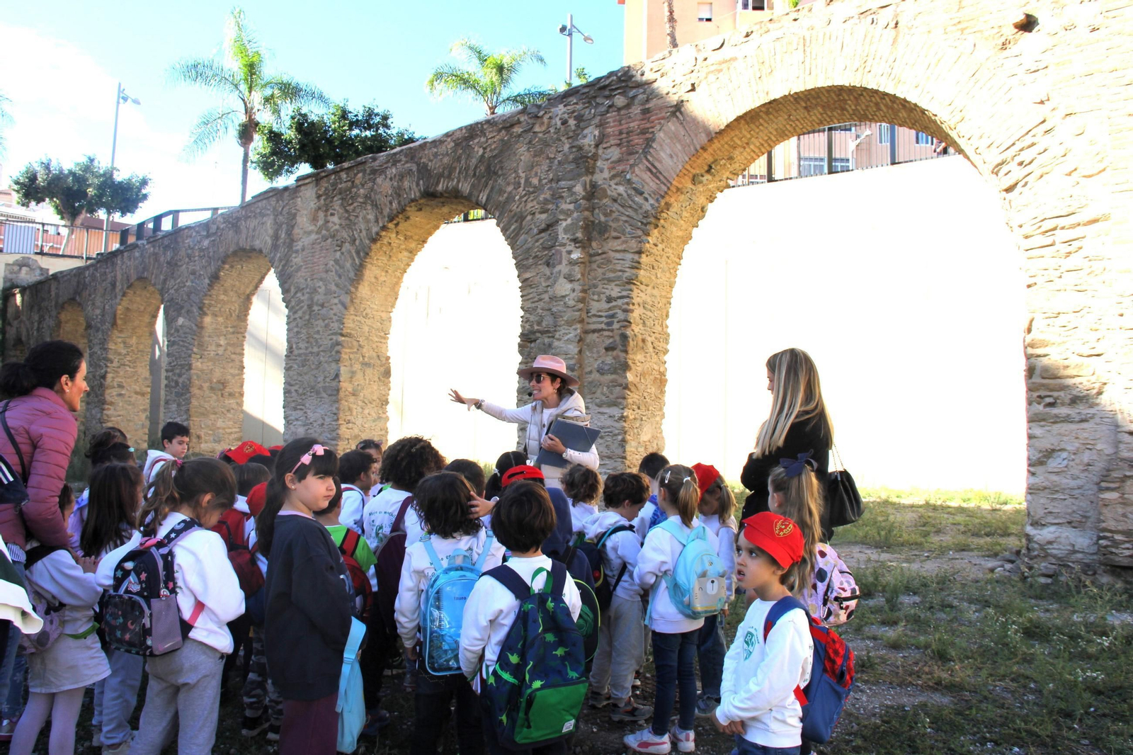 Una de las rutas planteadas con escolares