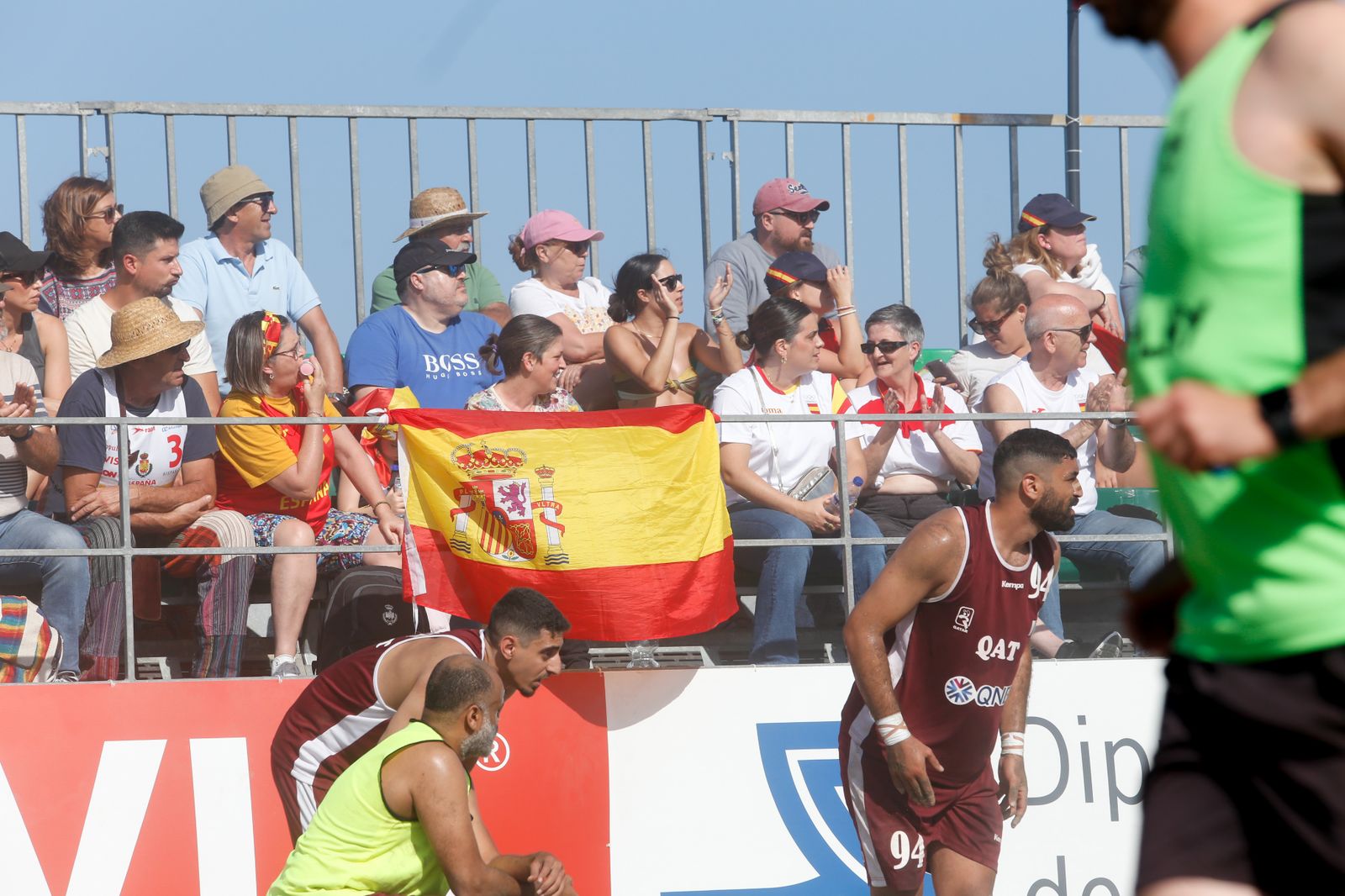 Las fotos del Torneo Internacional  de España de balonmano playa de La Línea