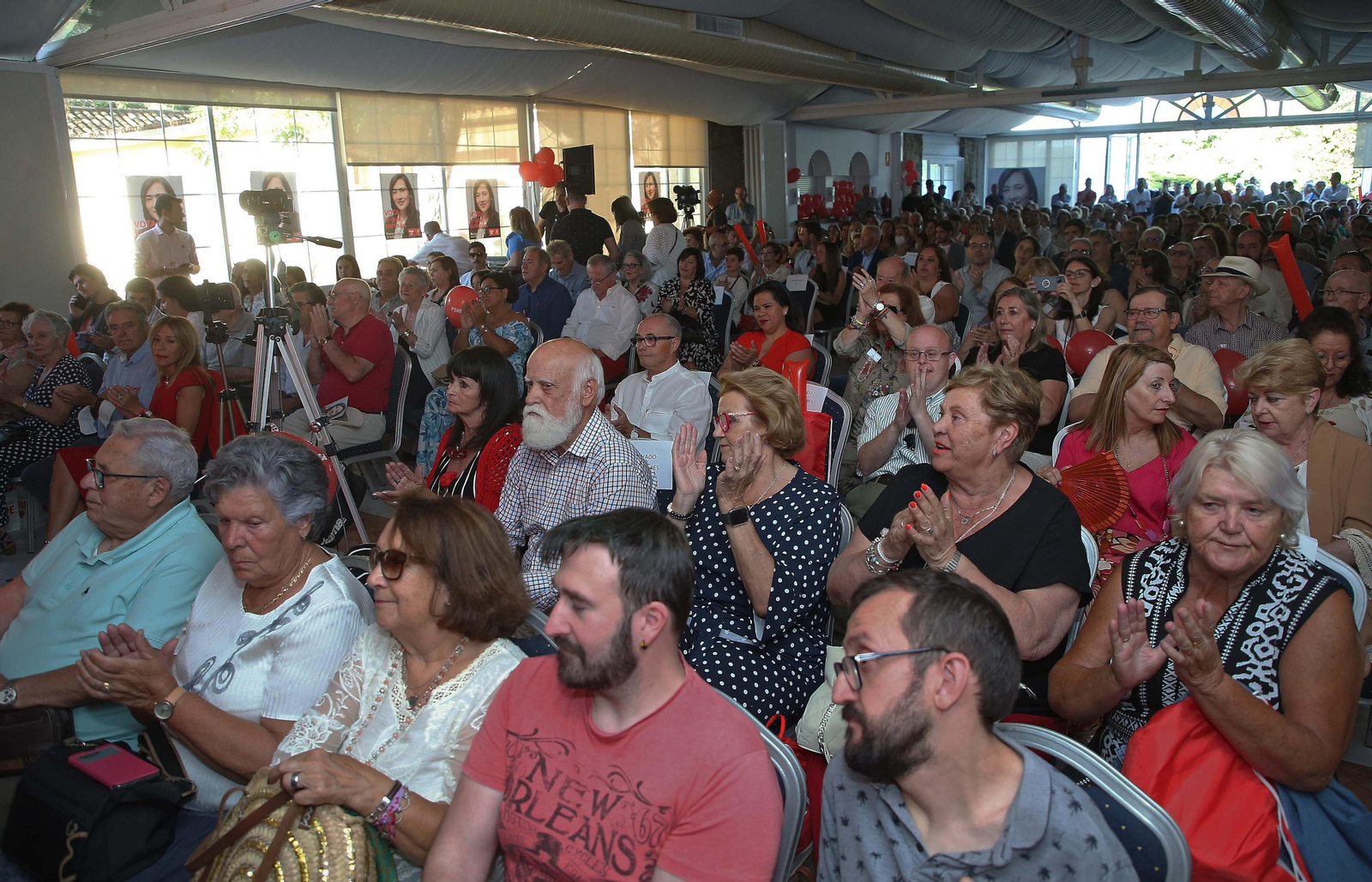Fotos de la presentación de la candidatura de Rocío Arrabal a la Alcaldía de Algeciras