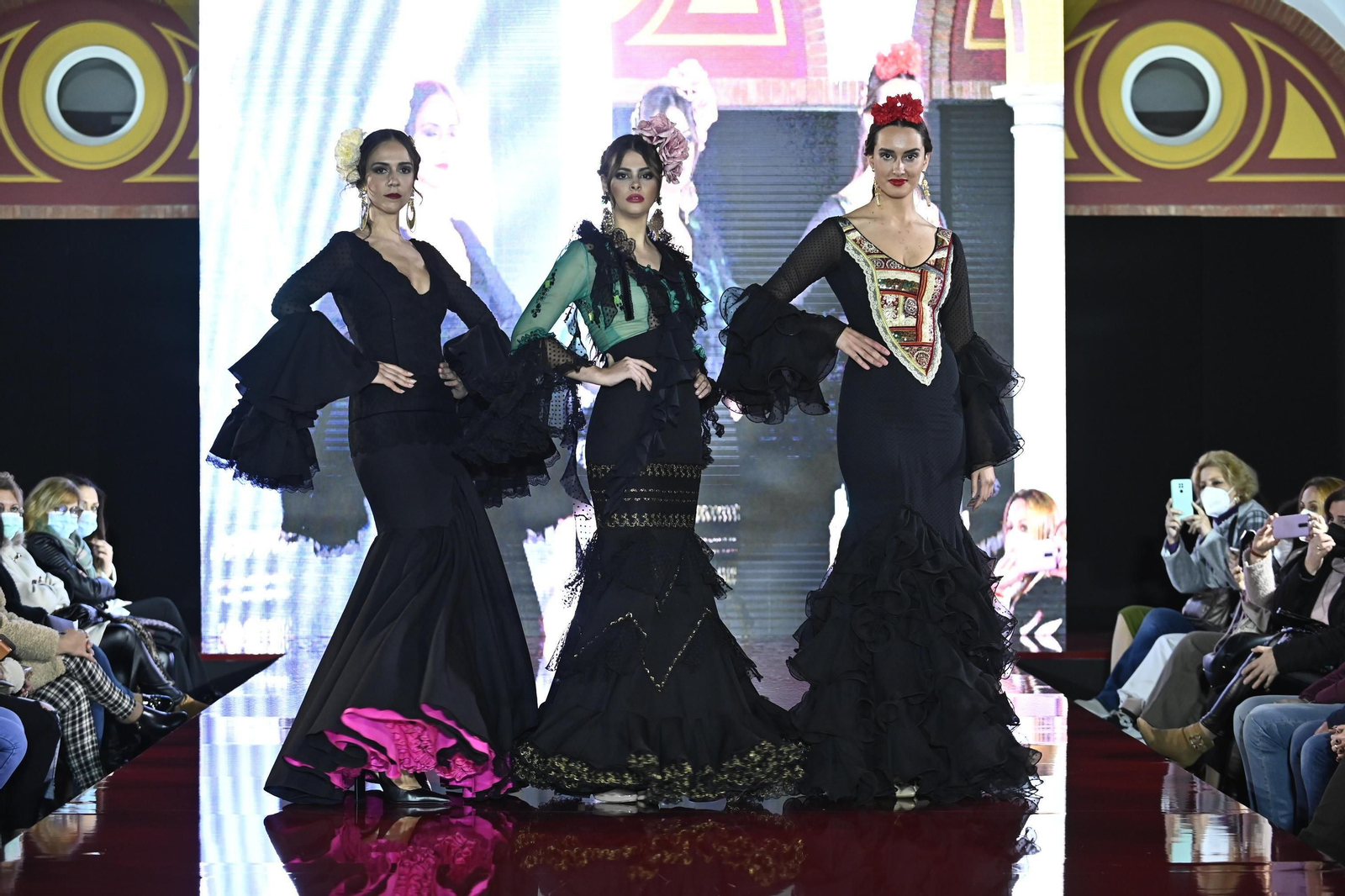 El desfile de Aurora Gaviño en Pasarela Huelva Flamenca 2022, todas las fotos