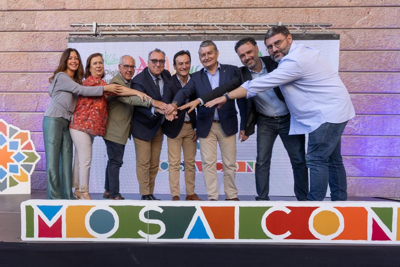 Presentación del evento Mosaicon, en imágenes