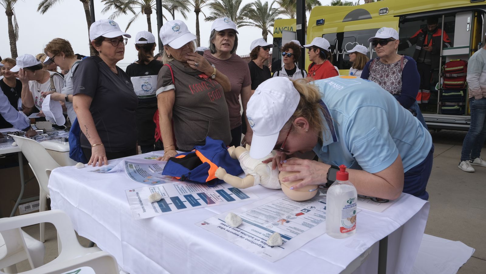 Marcha agua+salud+vida, en imágenes