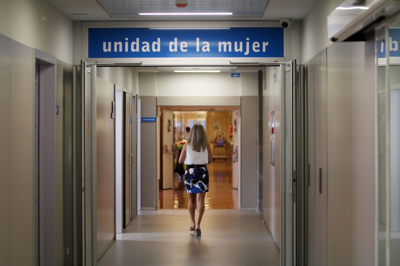 Unidad de maternidad y pediatría de un hospital cordobés.