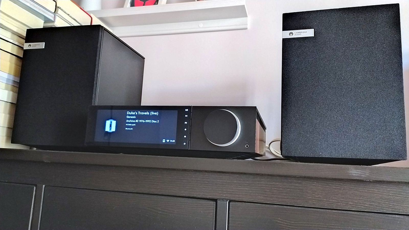 Reproductor Evo 75 y altavoces Evo S de Cambridge Audio