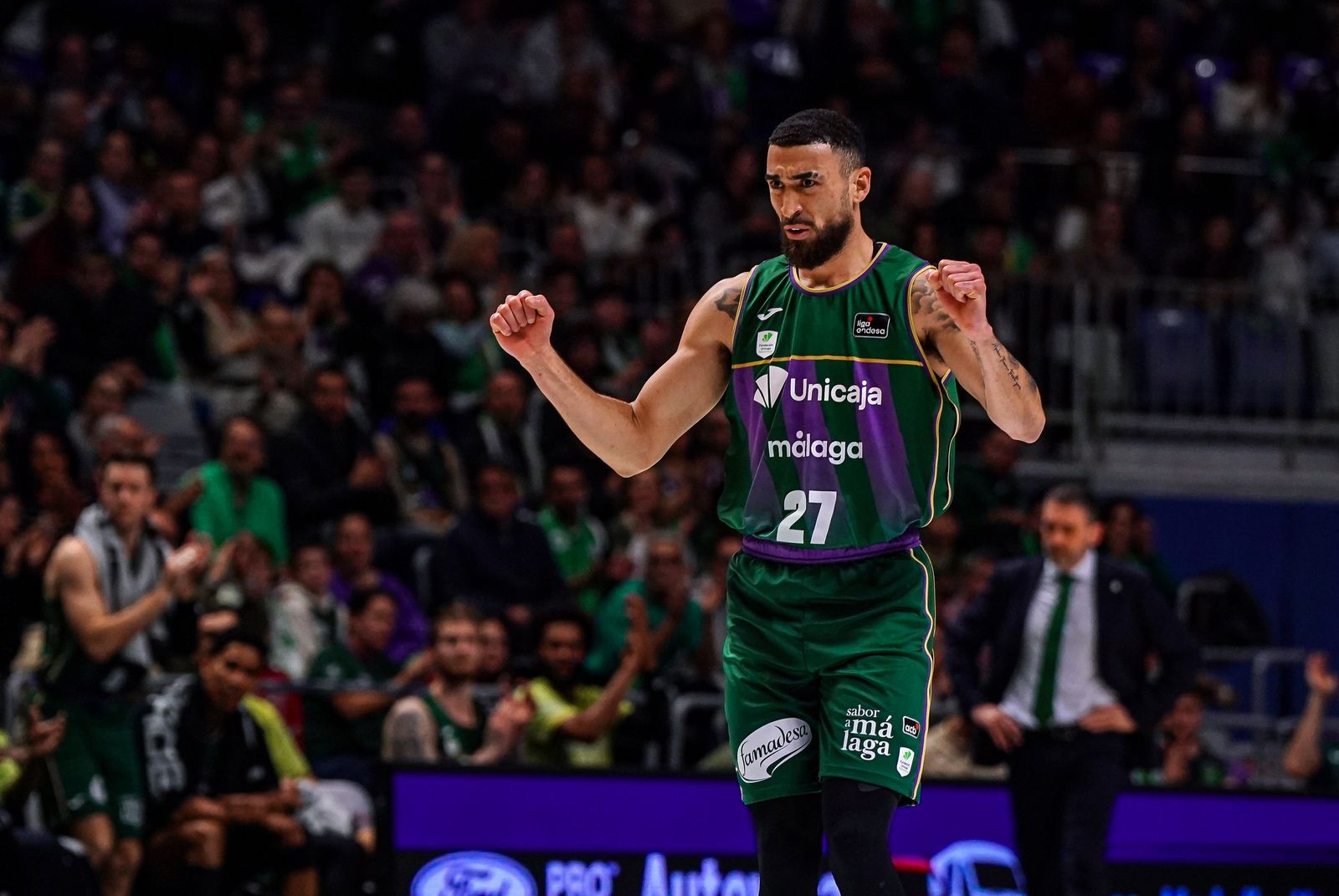 El Unicaja-Covirán Granada, en fotos