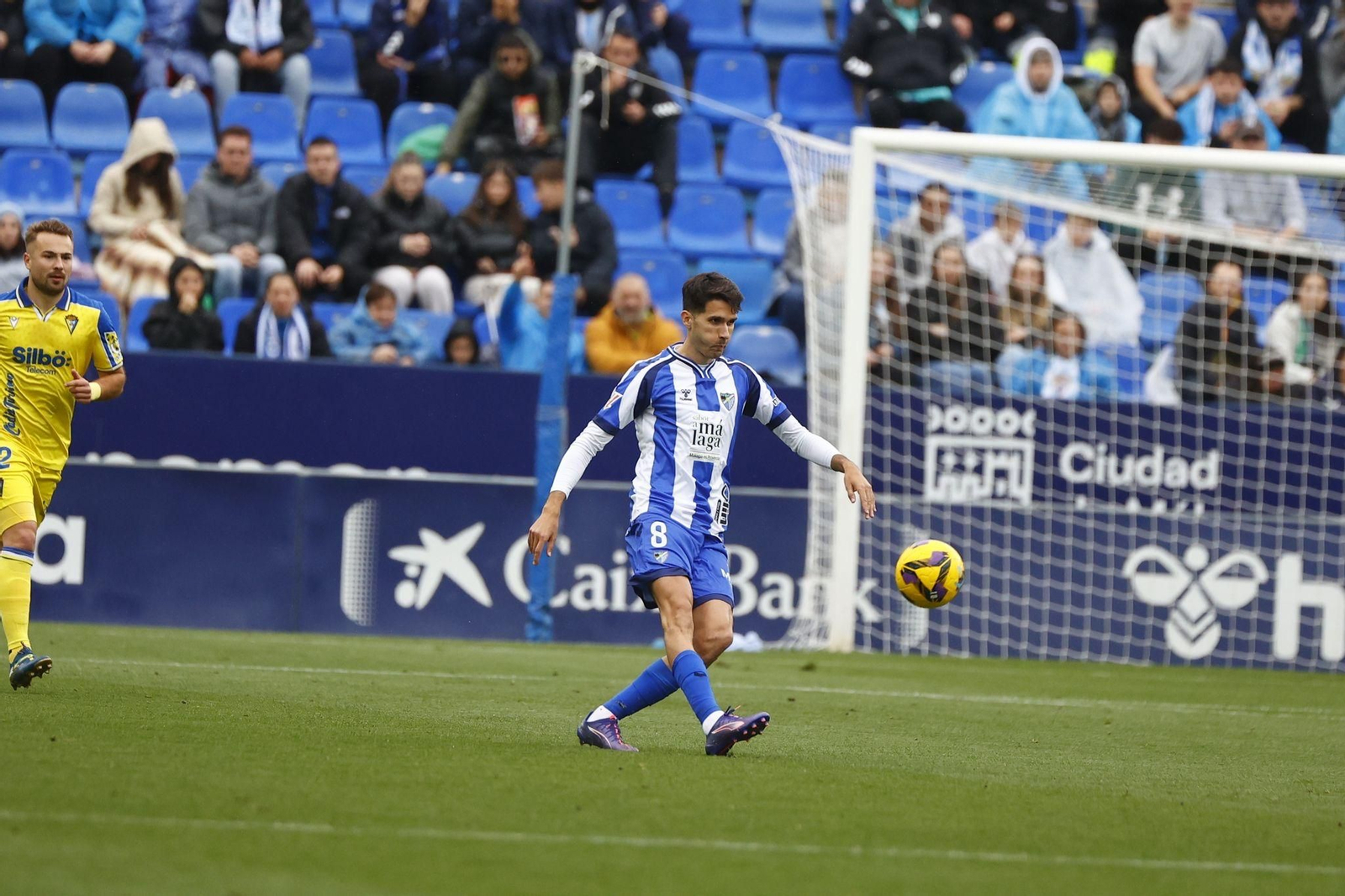 El Málaga CF-Cádiz, en fotos