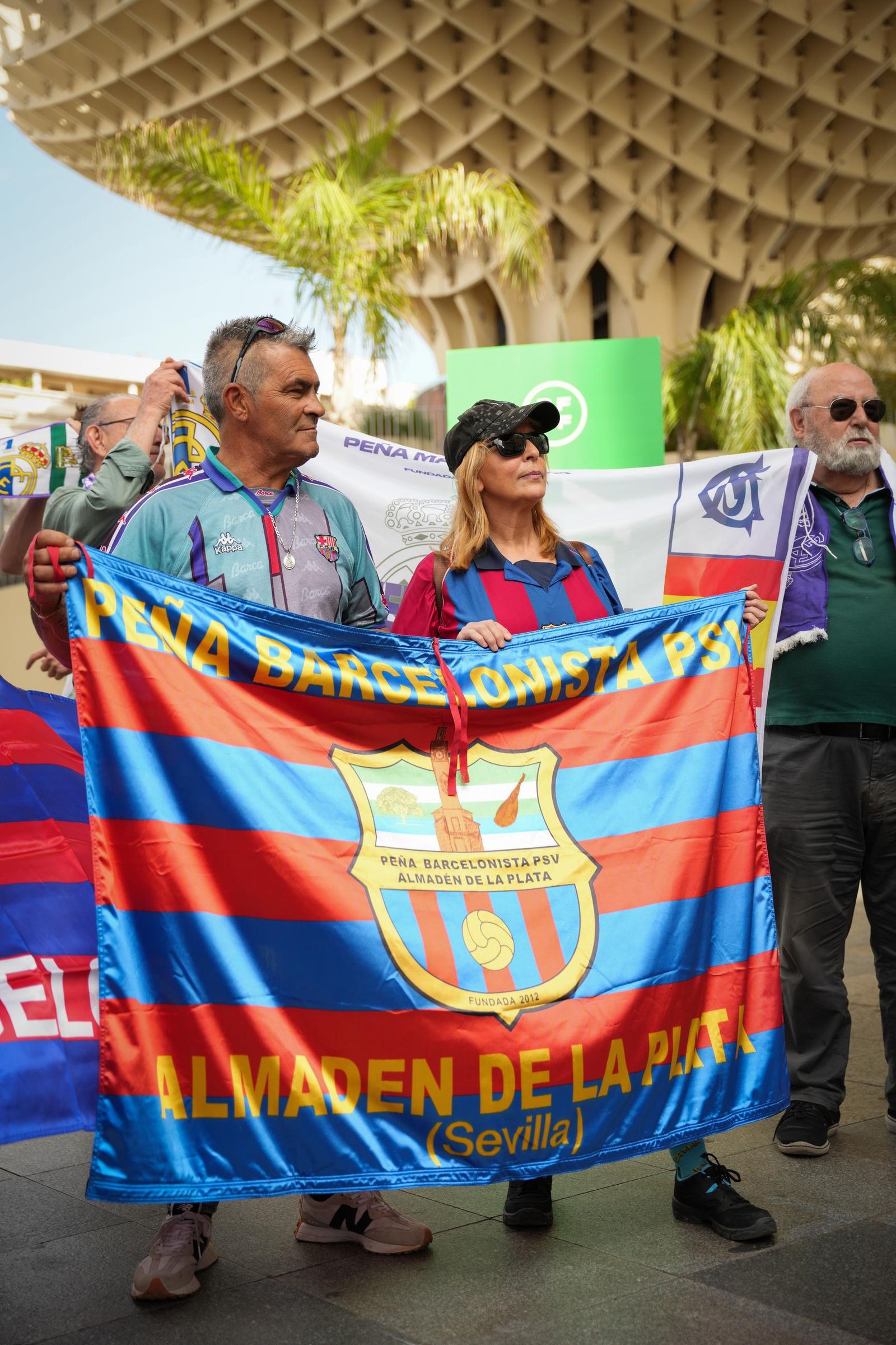 La fotos del día antes de la final de Copa Barcelona - Real Madrid