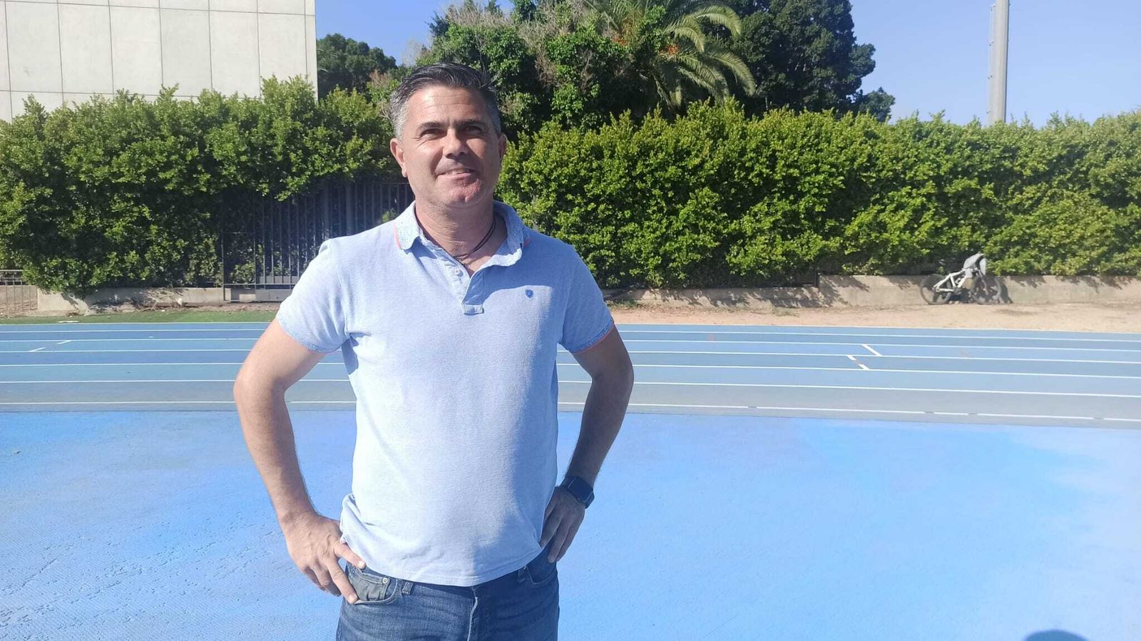 Juan Carlos Ramírez, técnico del Xerez DFC juvenil de División de Honor.
