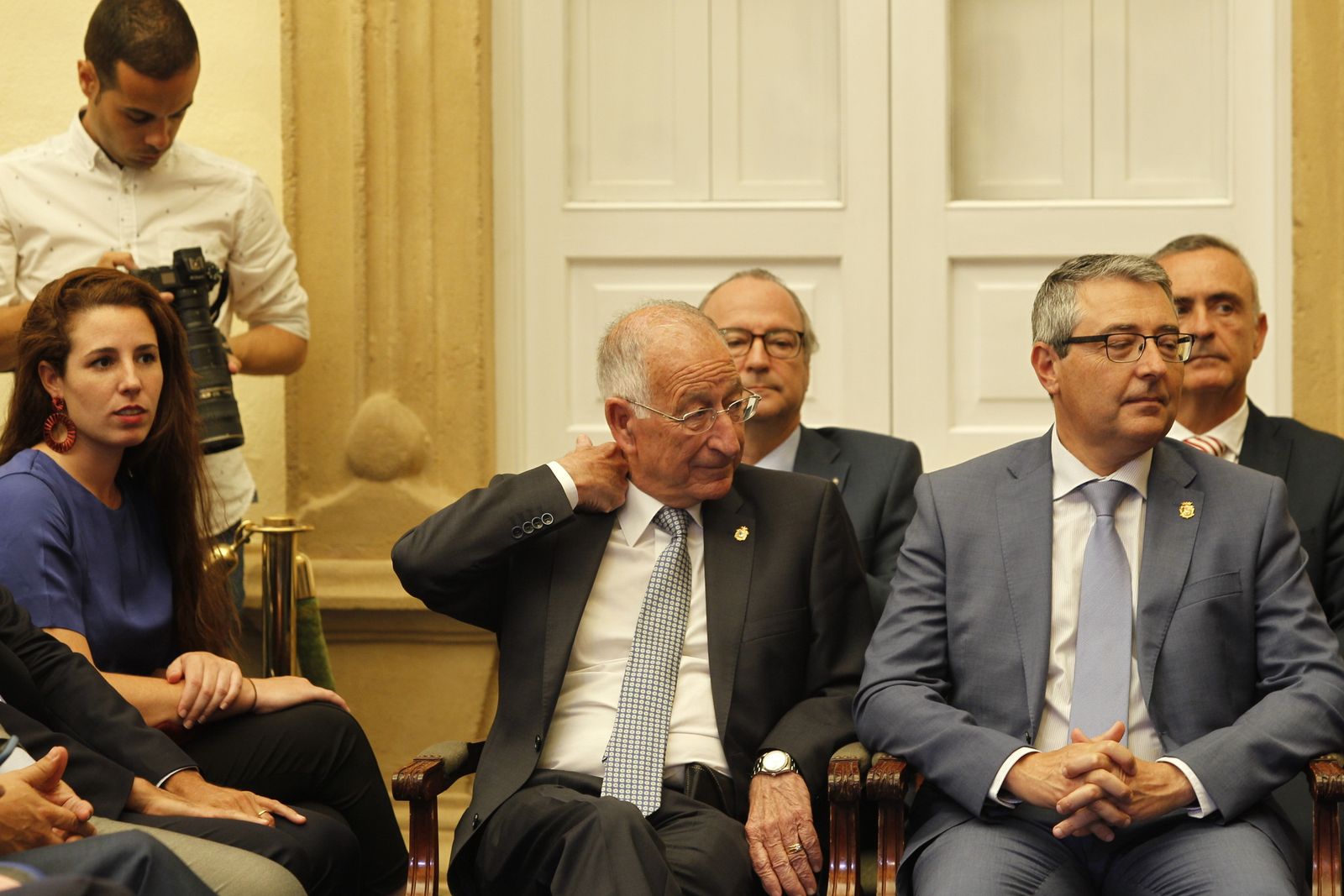 Pleno investidura Presidente Diputación de Almería. Javier Aureliano García