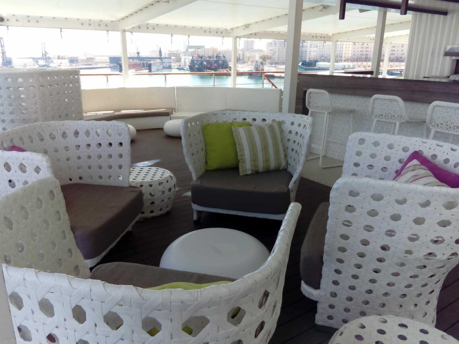 Las fotos del yate de lujo ‘Crystal Espirit’ en Málaga