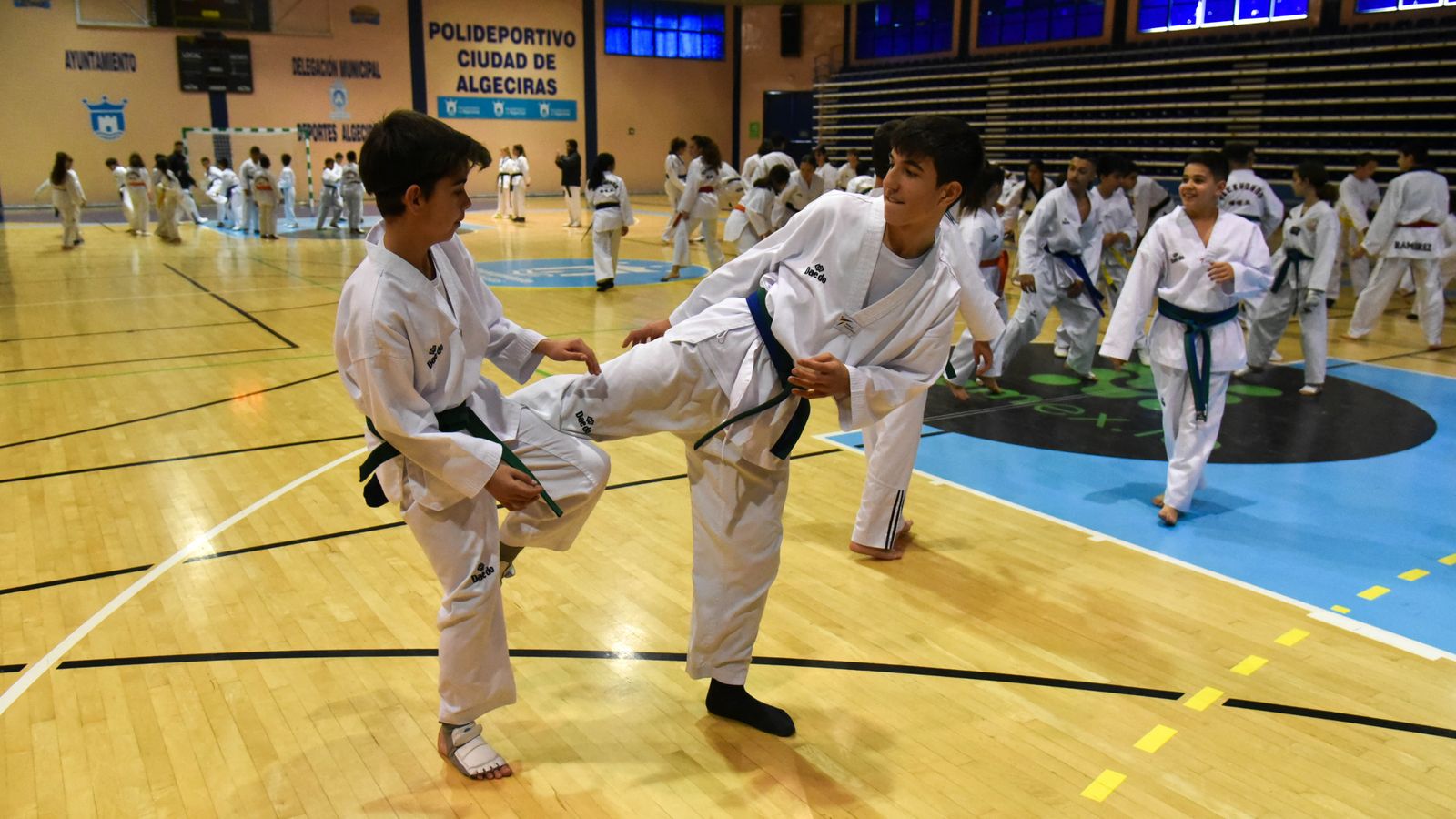 Las fotos de la concentración de Taekwondo Olimpico en Algeciras
