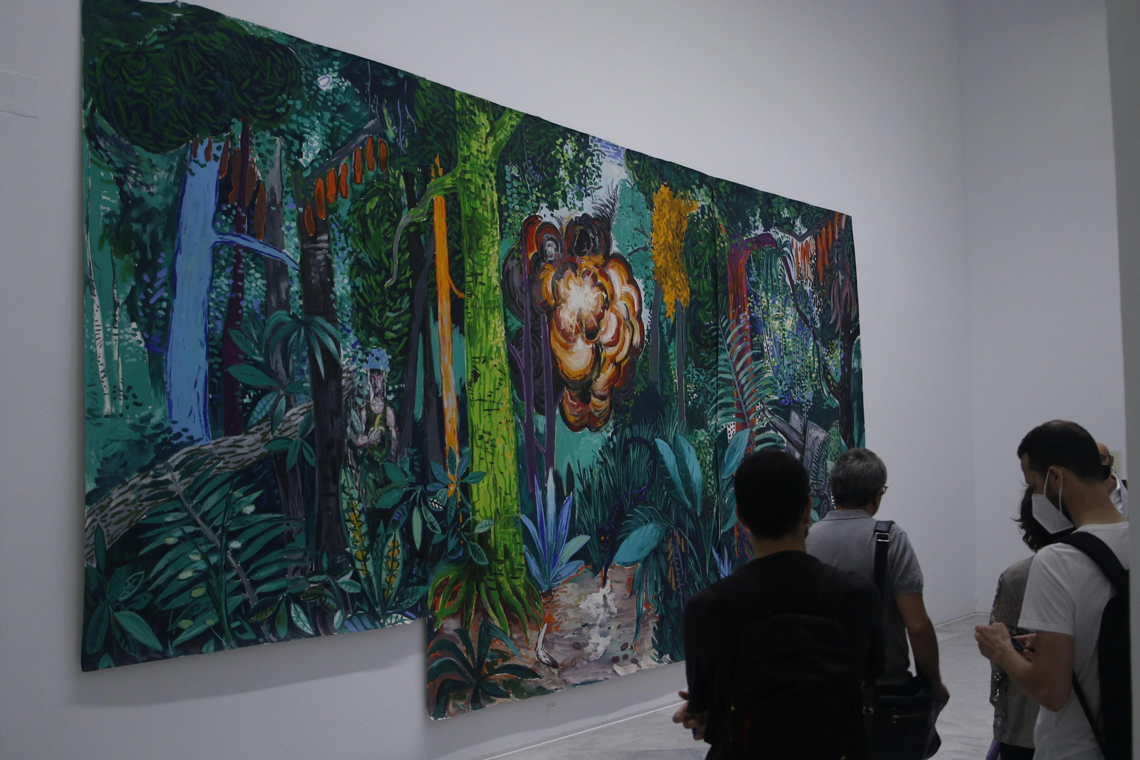 Exposición 'Experimentos con el paisaje', de Abraham Lacalle en el CAAC.
