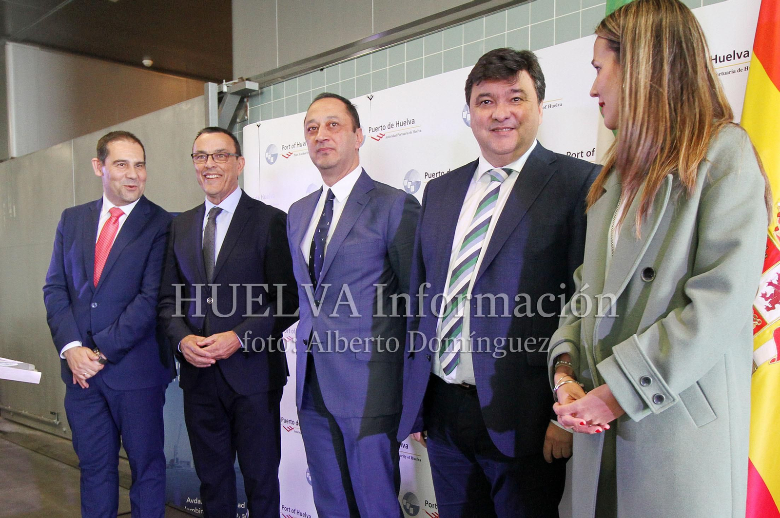 Inauguración de la Nueva Lonja del Puerto de Huelva, en imágenes