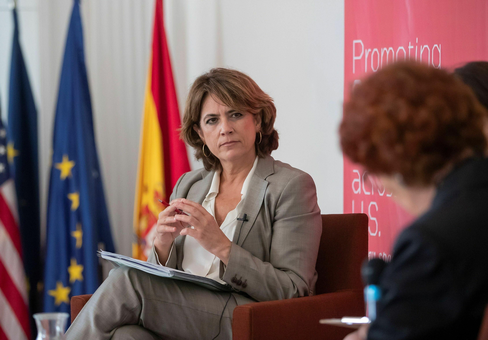 La fiscal general del Estado, Dolores Delgado.