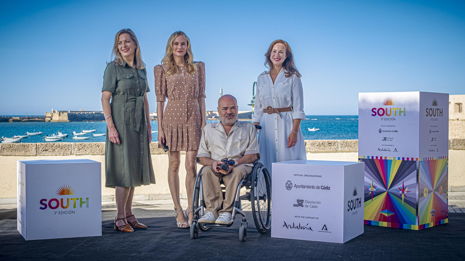 Las imágenes del photocall del domingo 14 del South Series Festival en La Caleta de Cádiz