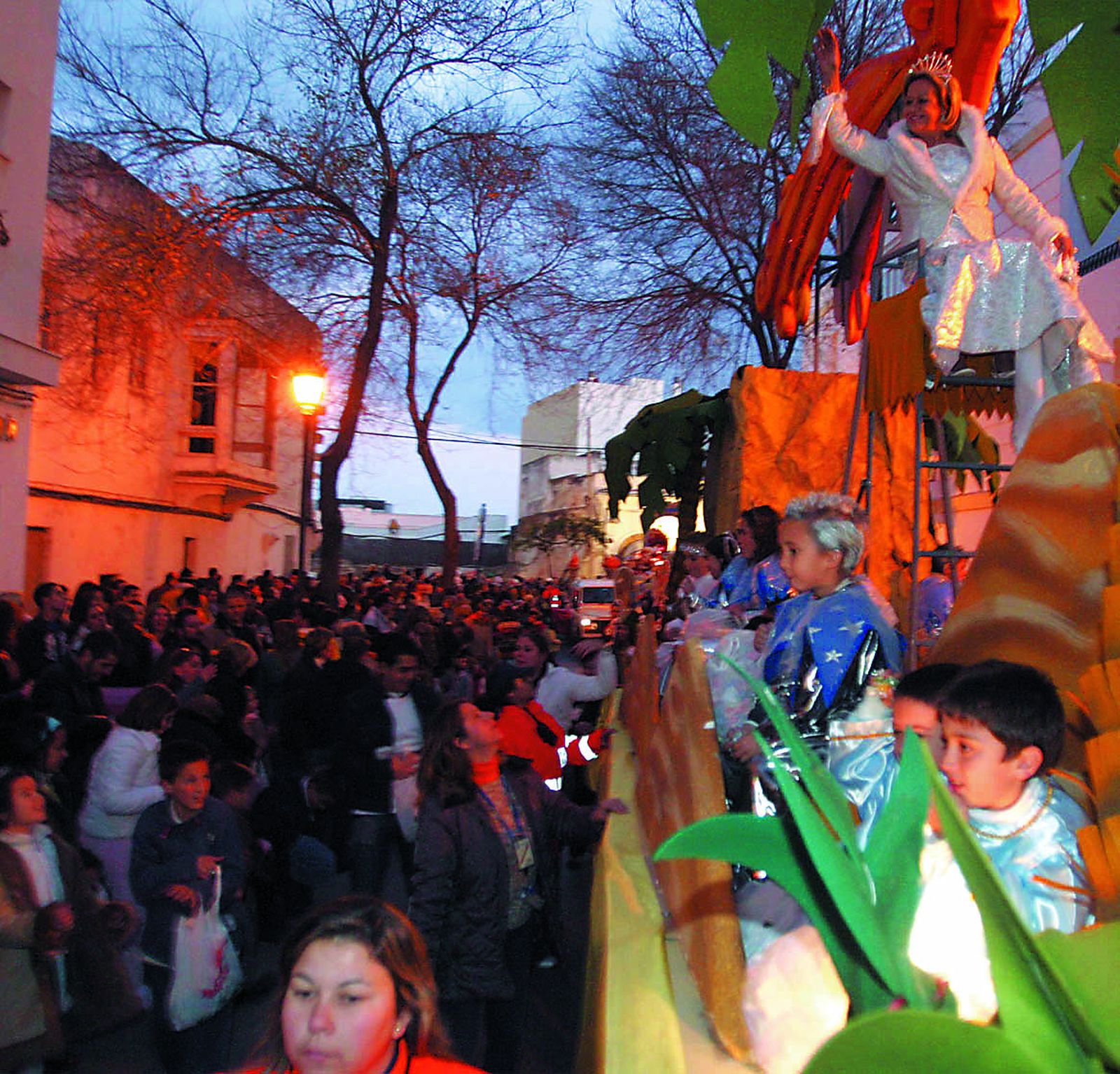 La Estrella de Oriente de la Cabalgata de la Reyes de las Navidades de 2006, Mari Pepa Rodríguez Castañeda