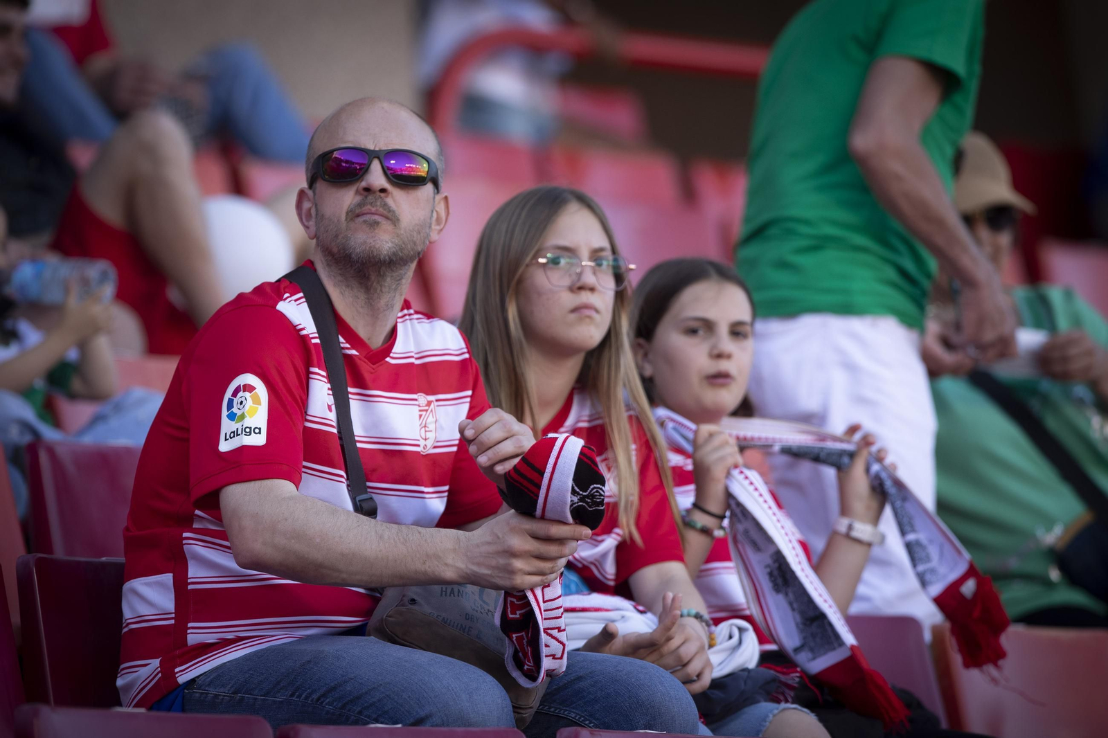 Encuéntrate en la grada de Los Cármenes en el partido del Granada CF-Elche