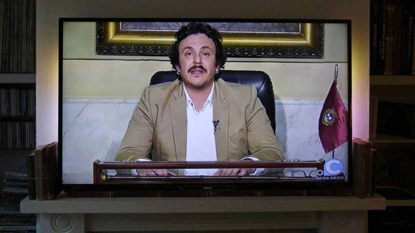 El alcalde se dirige a la ciudadanía durante el confinamiento.