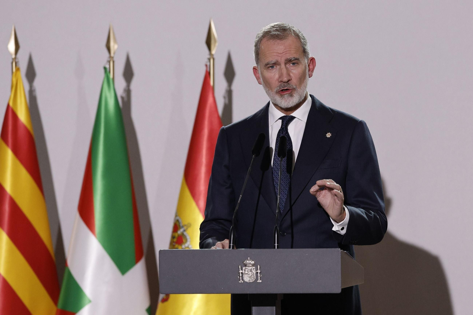 Las fotos del funeral de Estado a las víctimas de la dana en Valencia