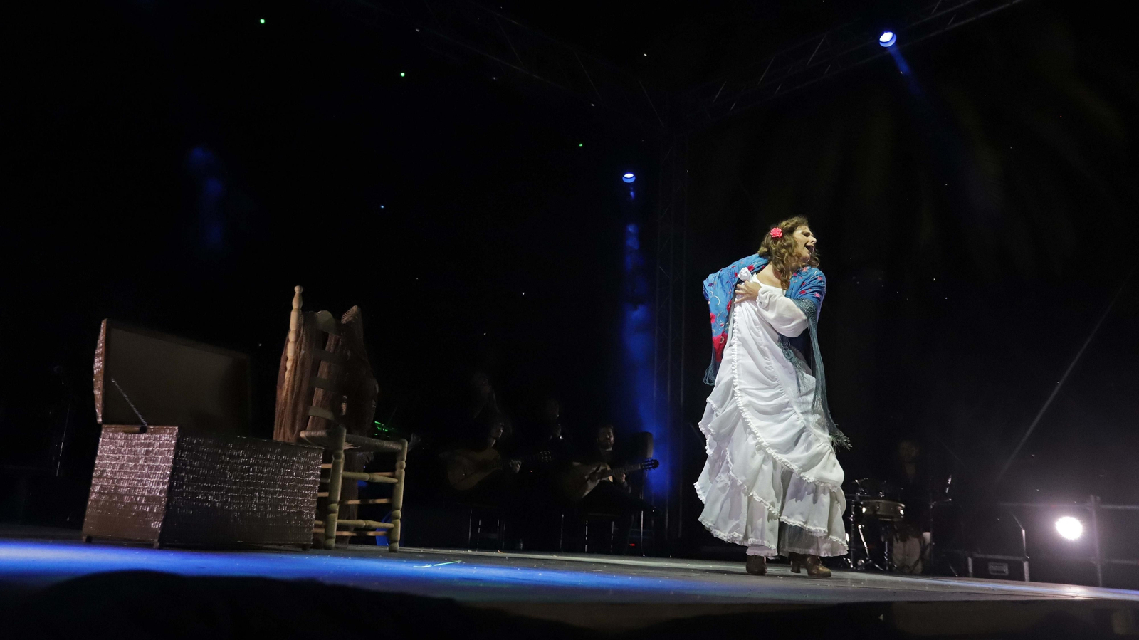 Fotos del espectáculo de José Manuel León y Mónika Bellido en Algeciras