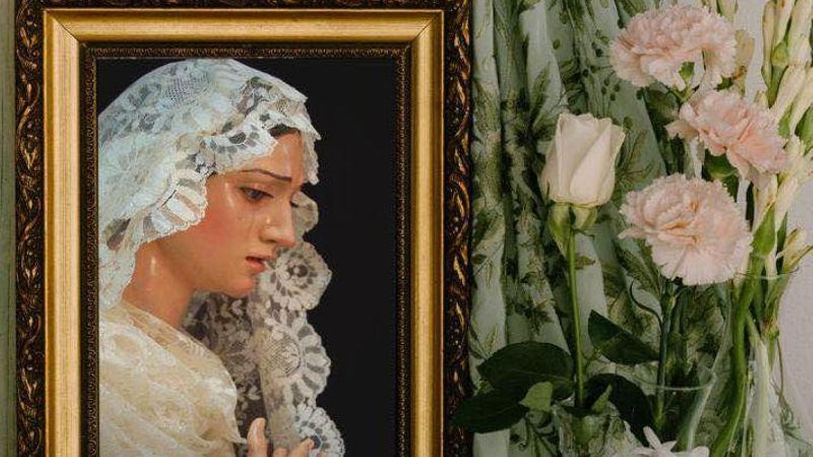 Detalle del cartel anunciador del evento.