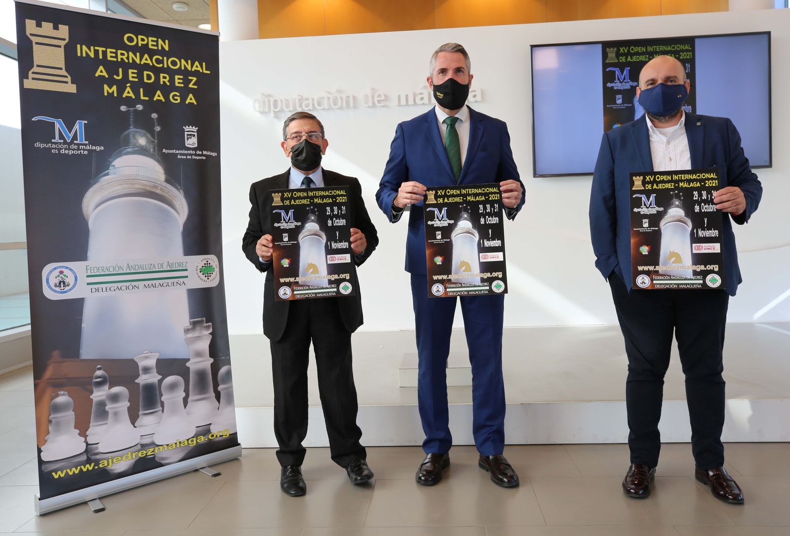 Presentación del XV Open Internacional Ajedrez Málaga.