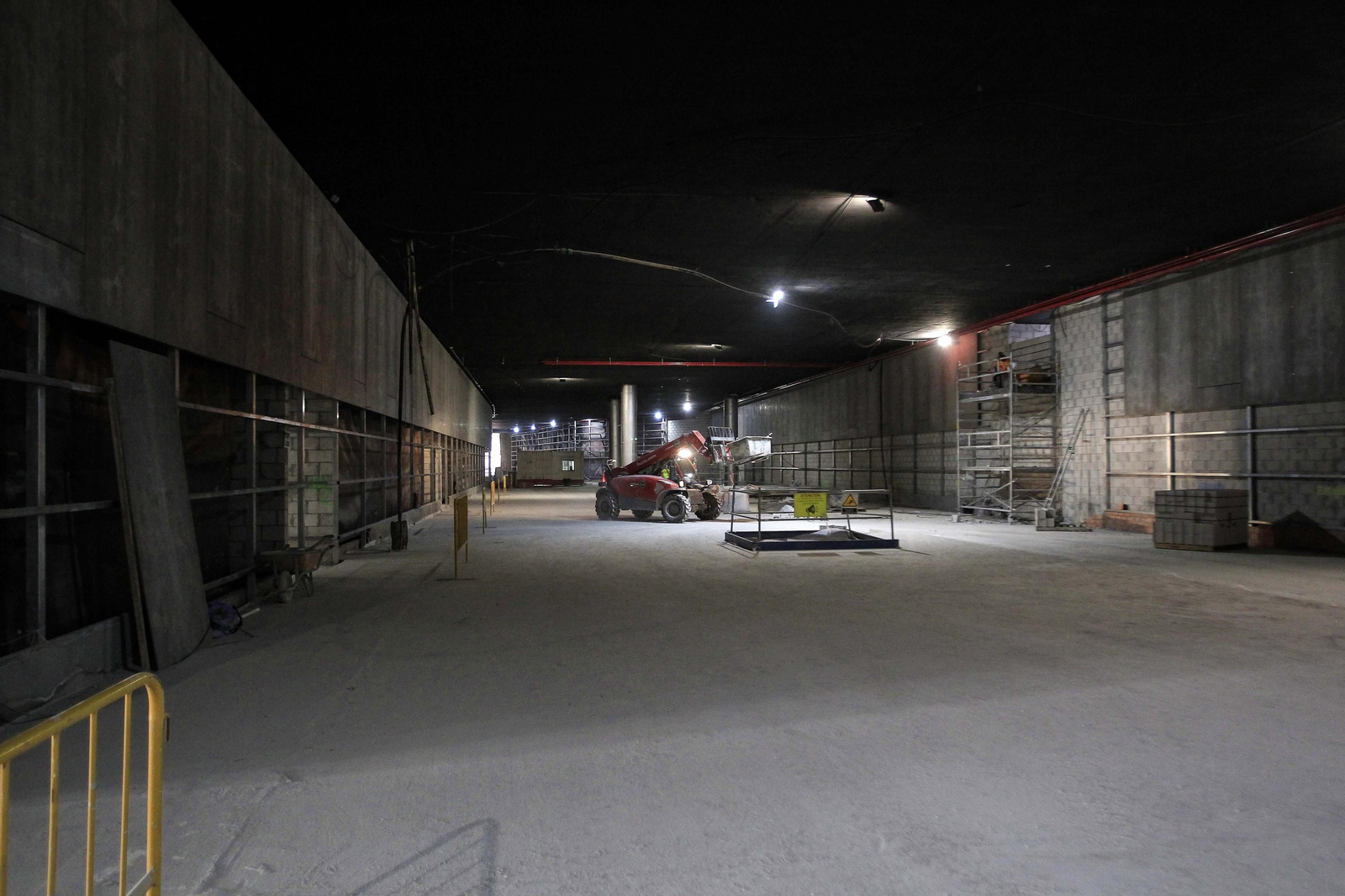 Fotos del avance de los trabajos del Metro de Málaga