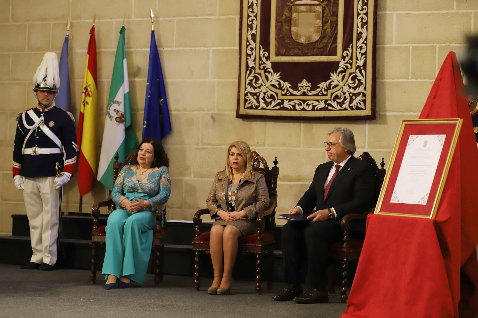 Entrega del Premio de Andalucía a Magdalena Garrido