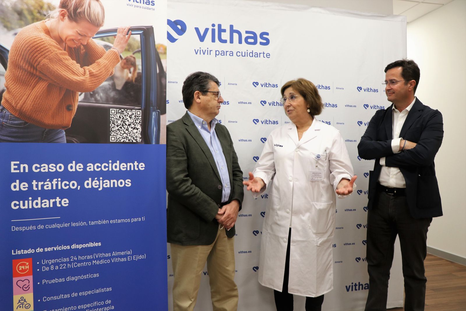 La Unidad de Tráfico de Vithas El Ejido abre sus puertas a la Comisión de Seguridad Vial