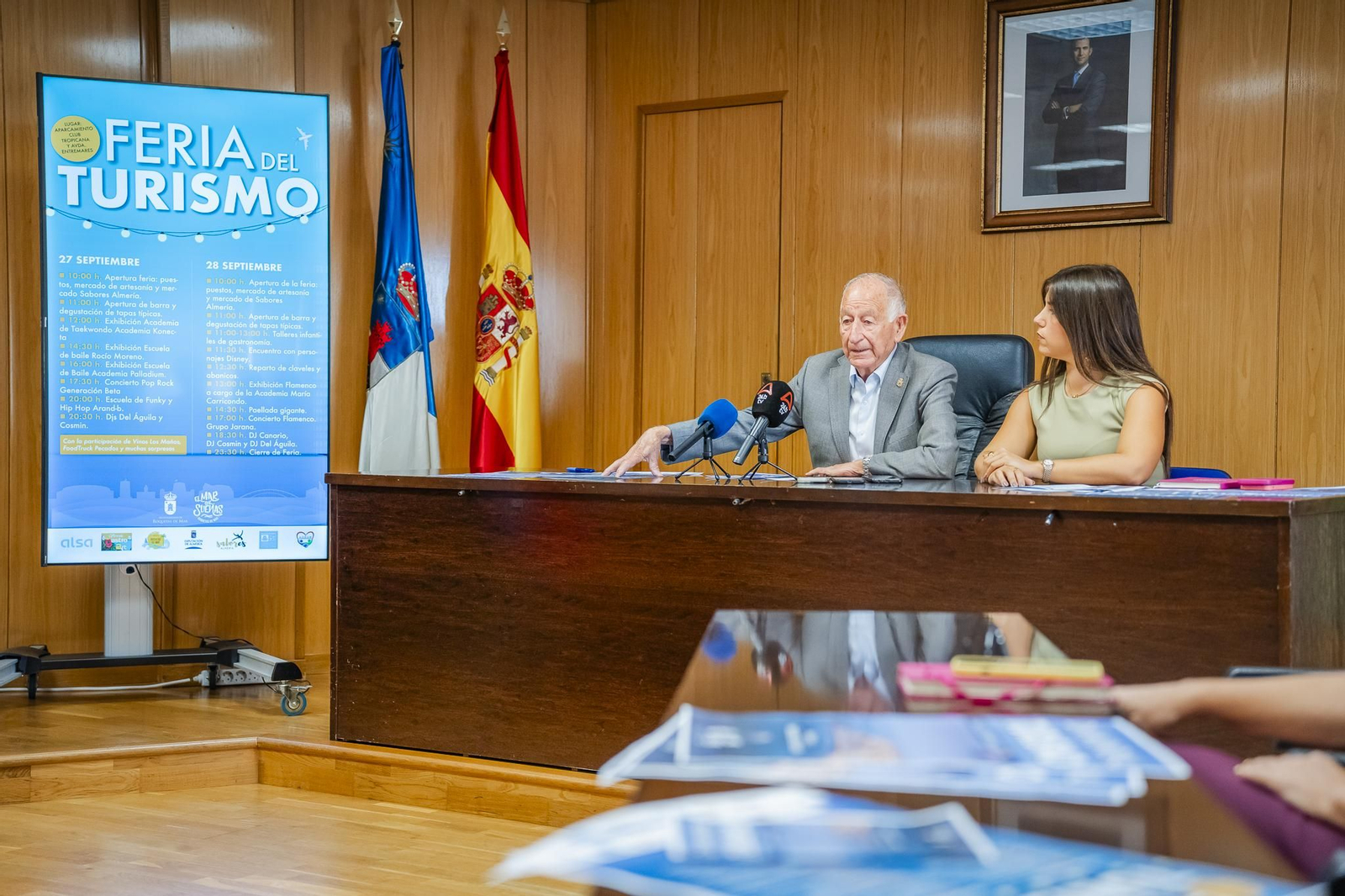 Presentación de la programación de Roquetas para conmemorar el Día Mundial del Turismo