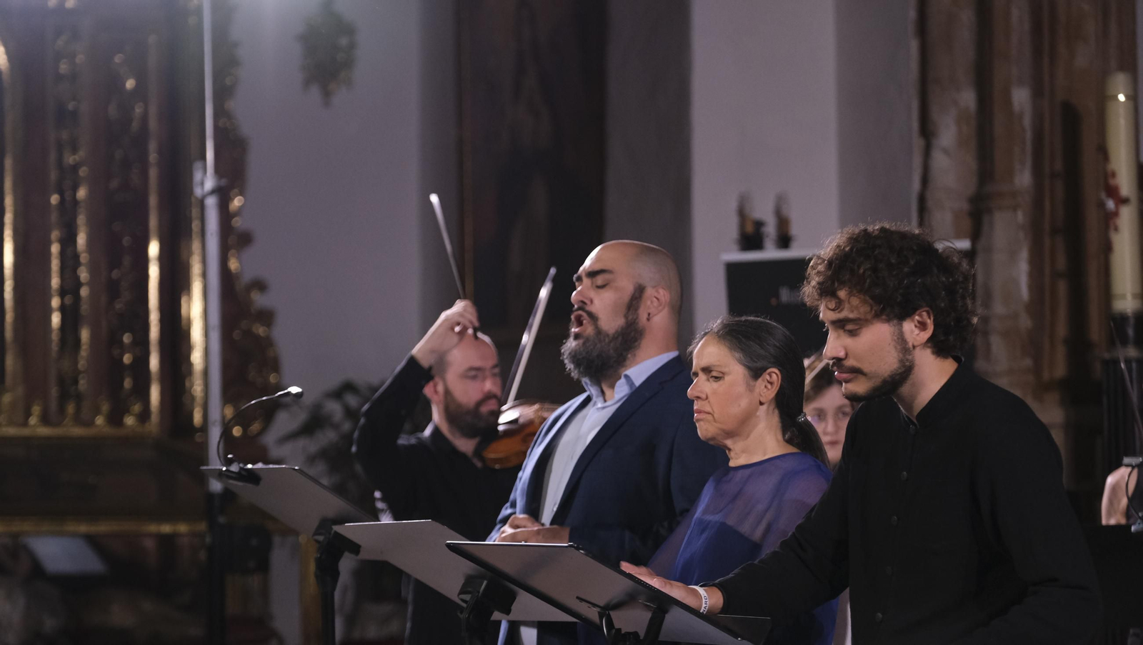 Concierto de Collegium Musicum Madrid, en el Festival de Vélez Blanco, en imágenes