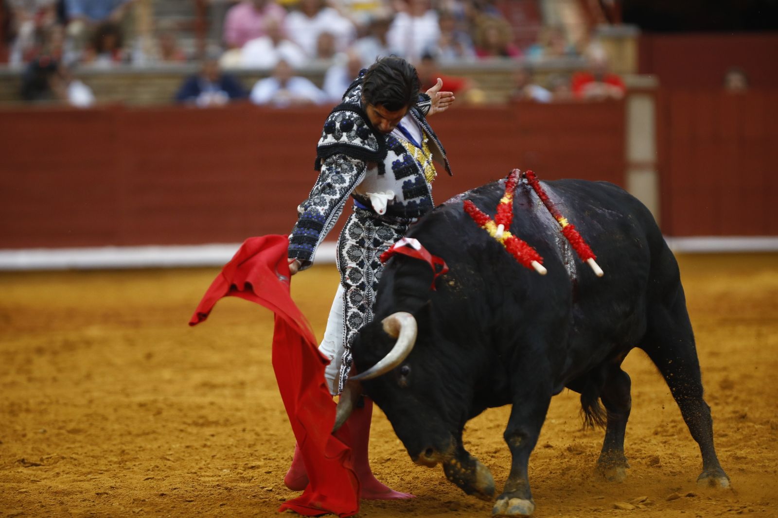 La corrida mixta de Diego Ventura, Morante de la Puebla y Pablo Aguado en Córdoba, en imágenes