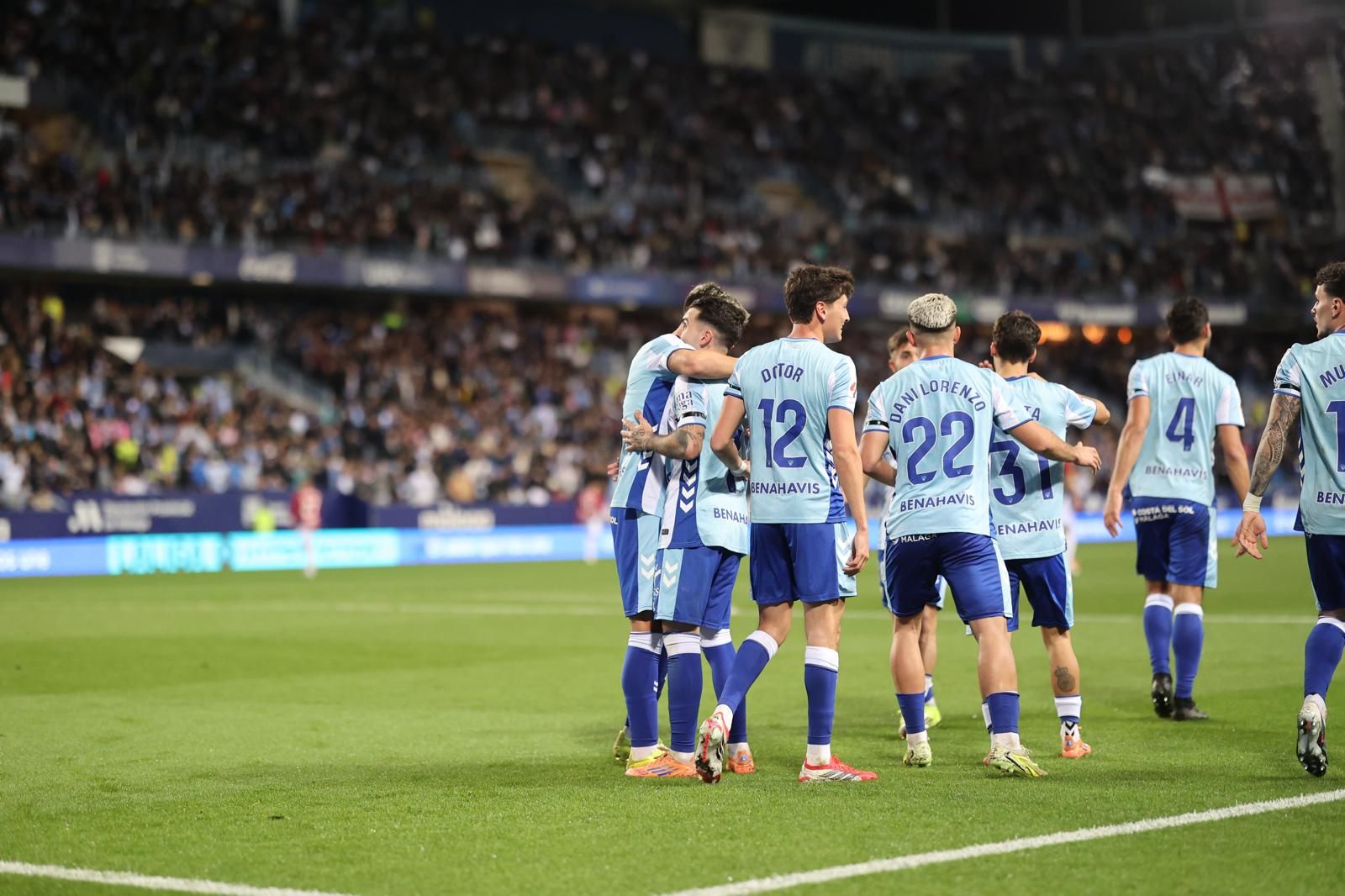 El Málaga CF-Albacete, en fotos