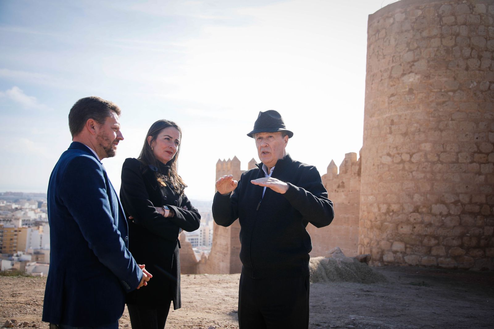 Las imágenes de la restauración de la Muralla de San Cristóbal