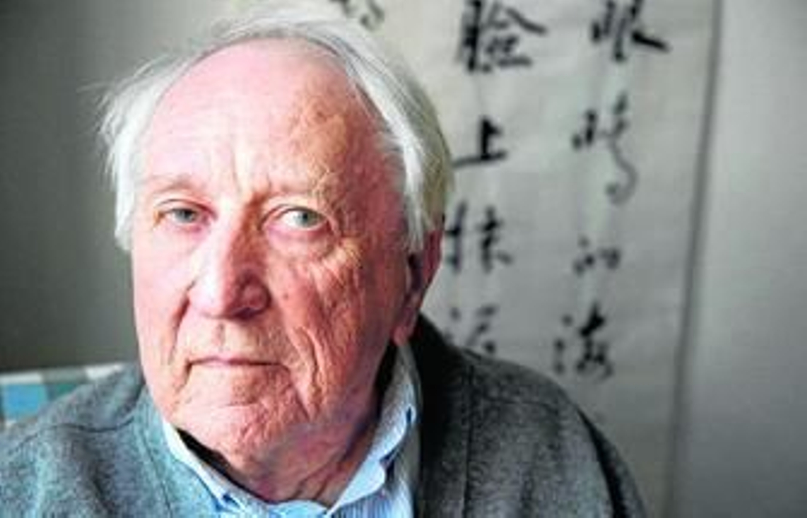 Fotografía de archivo de Tomas Tranströmer fechada el 6 de octubre de 2011, el día en que la Academia sueca le concedió el Premio Nobel.