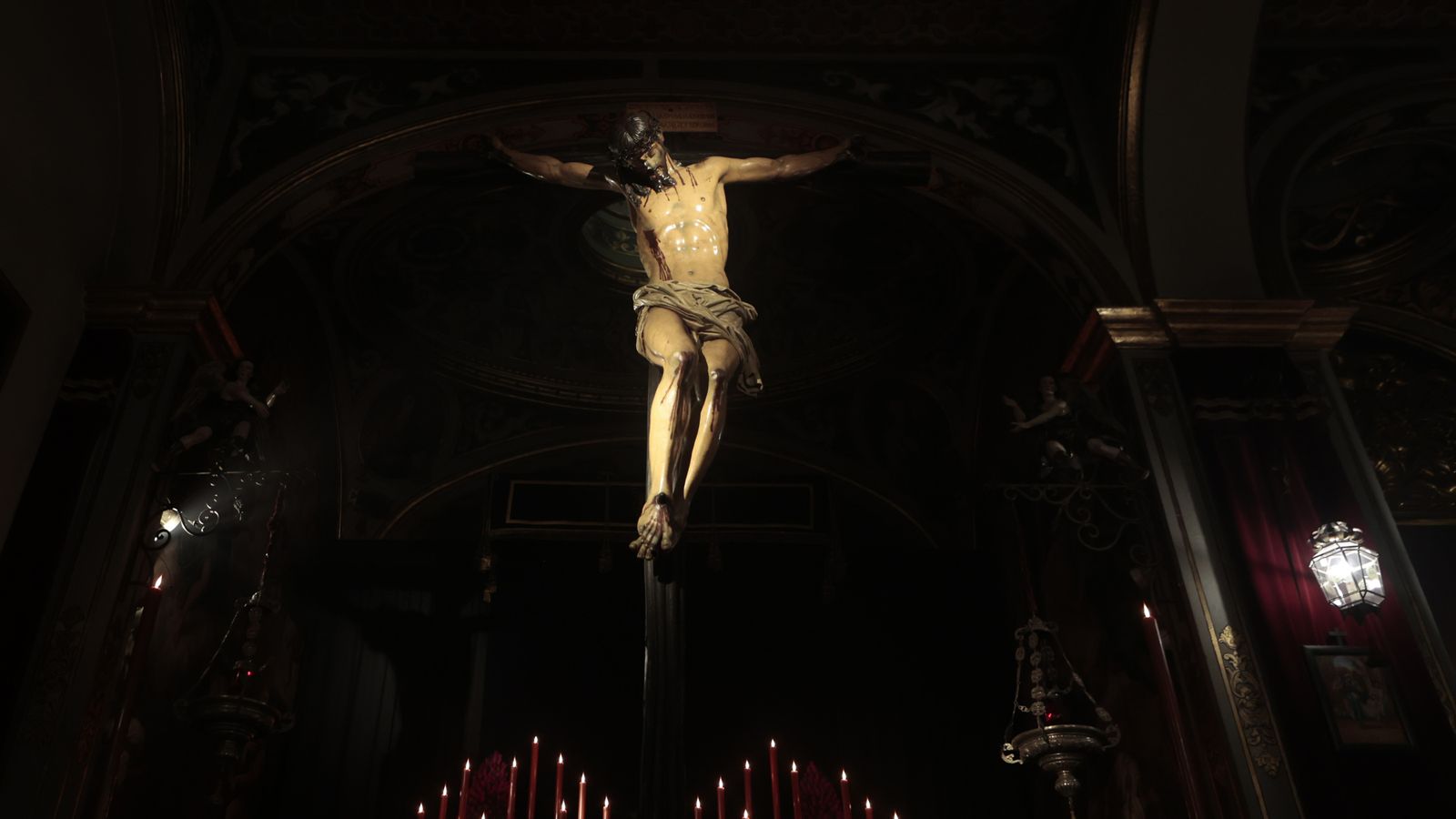 La veneración al Cristo del la Fundación de los Negritos en imágenes