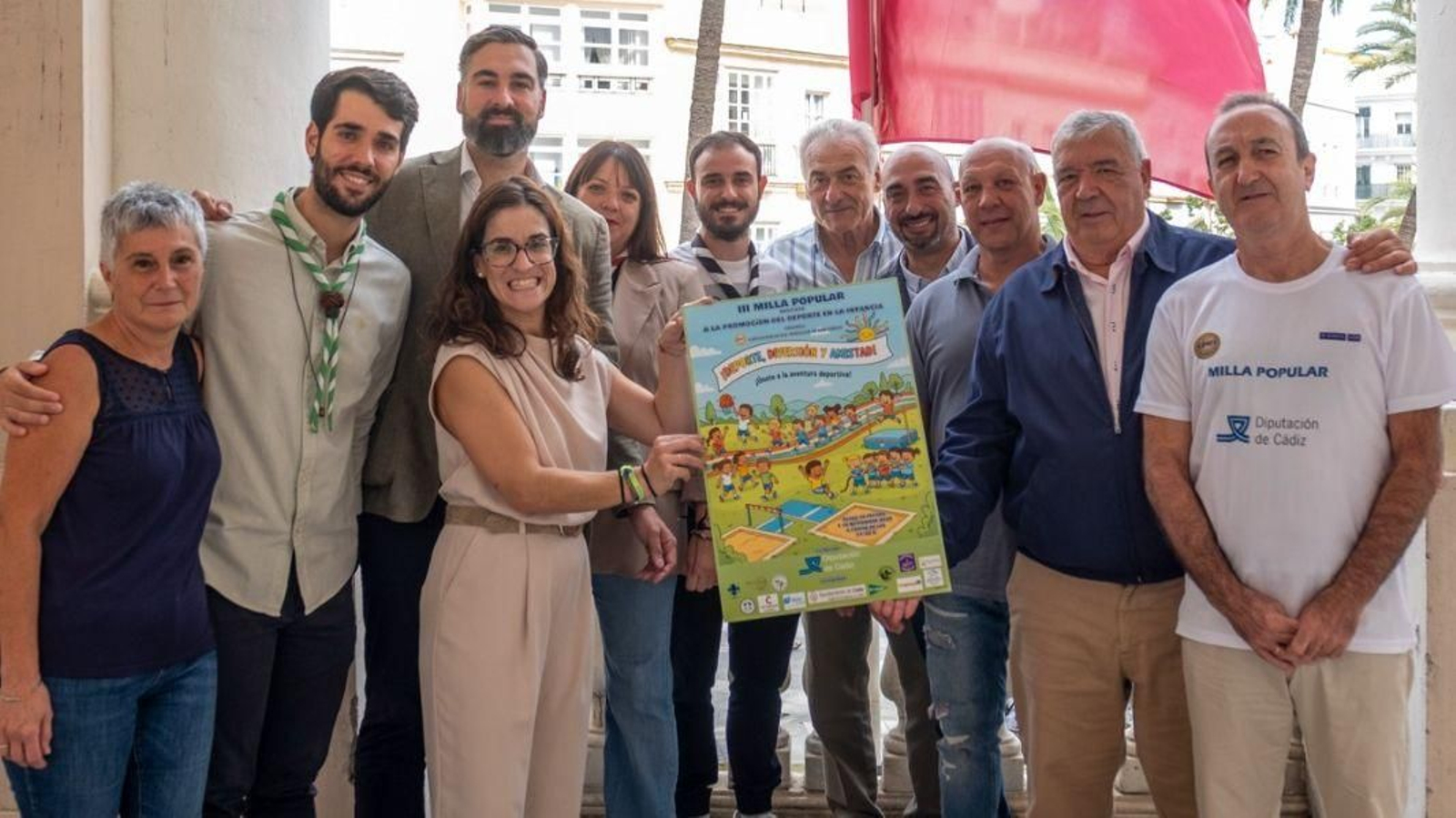 Presentación de la Milla Popular.