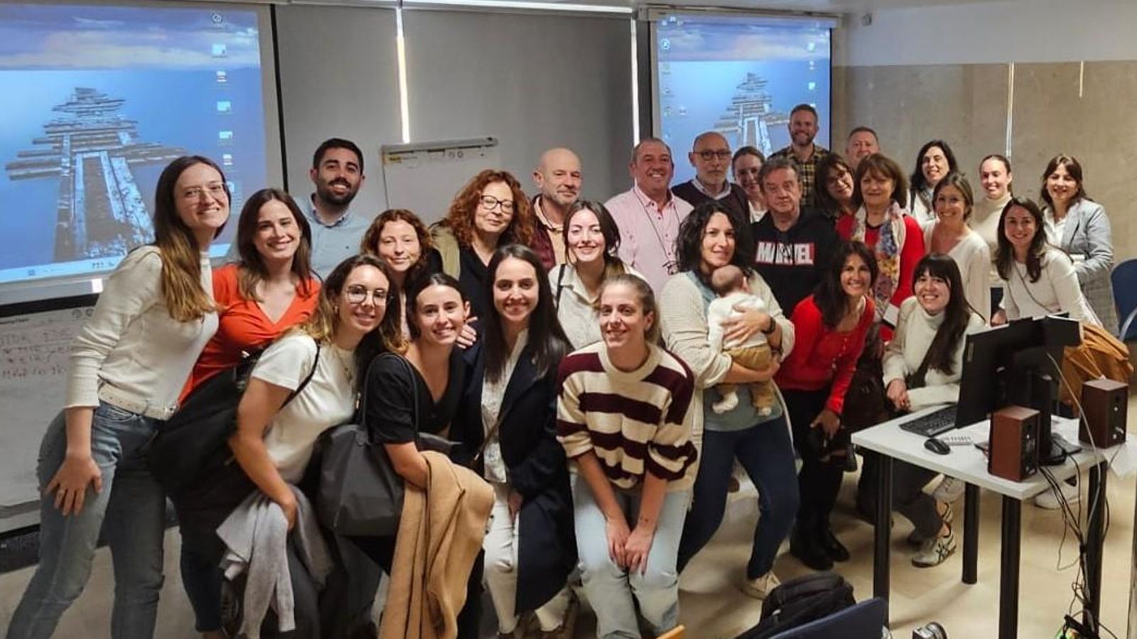 Los profesionales que se han incorporado.